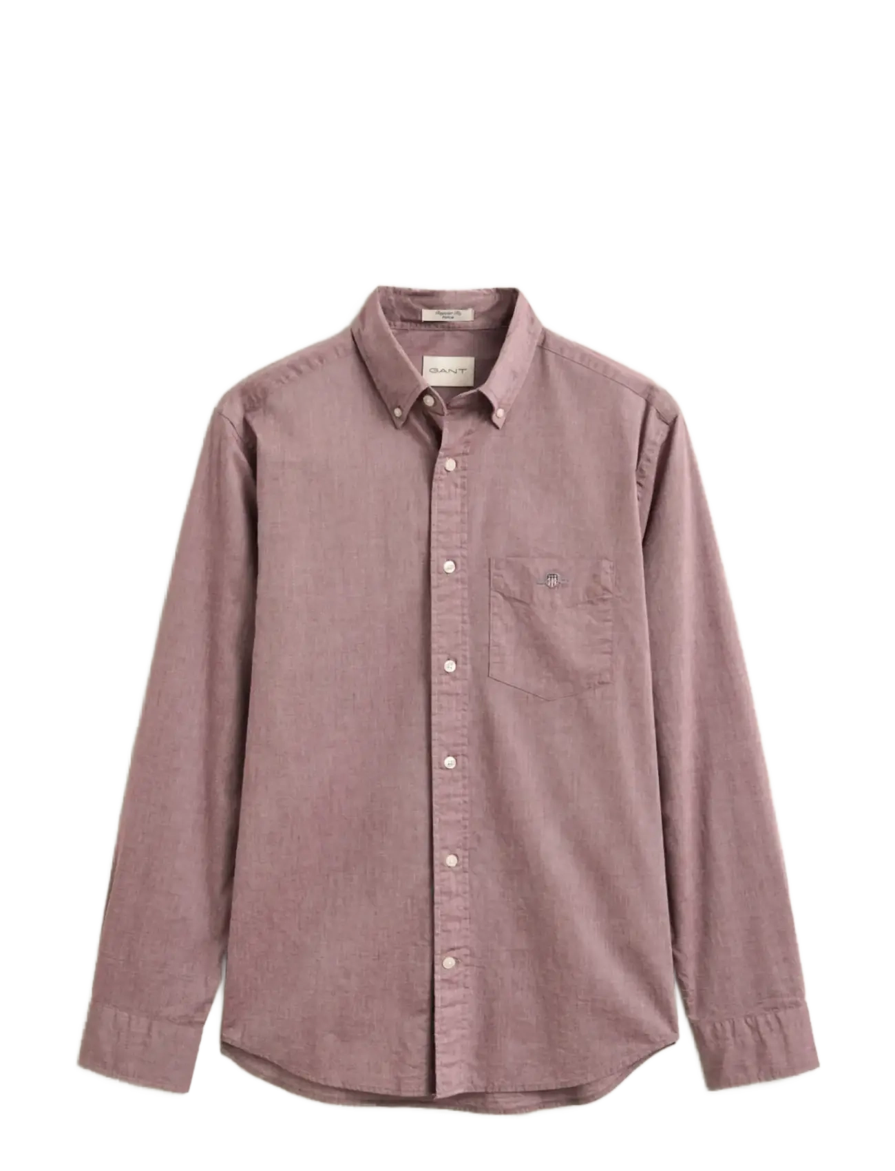Gant - REG CLASSIC POPLIN SHIRT - casual shirts - deep grape wine - 1