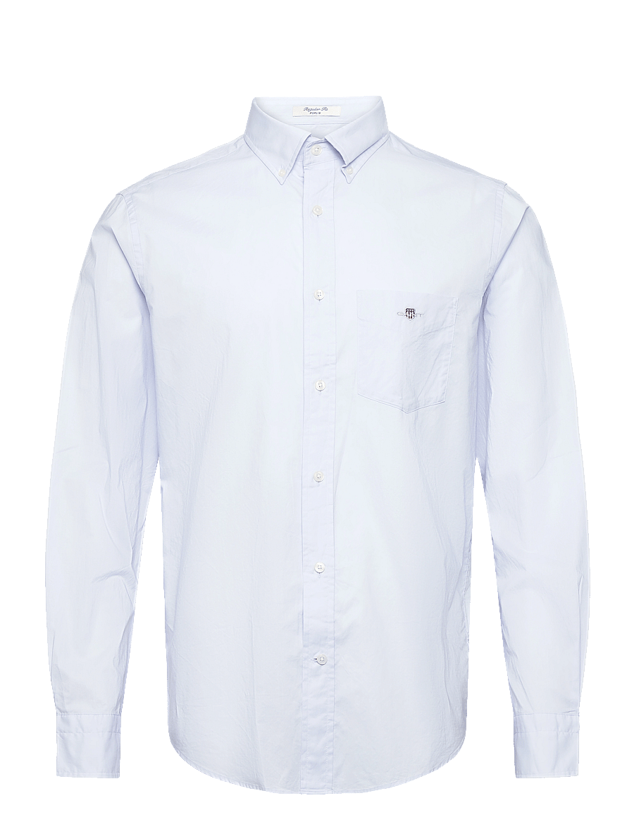 Gant - REG POPLIN SHIRT - casual hemden - light blue - 1