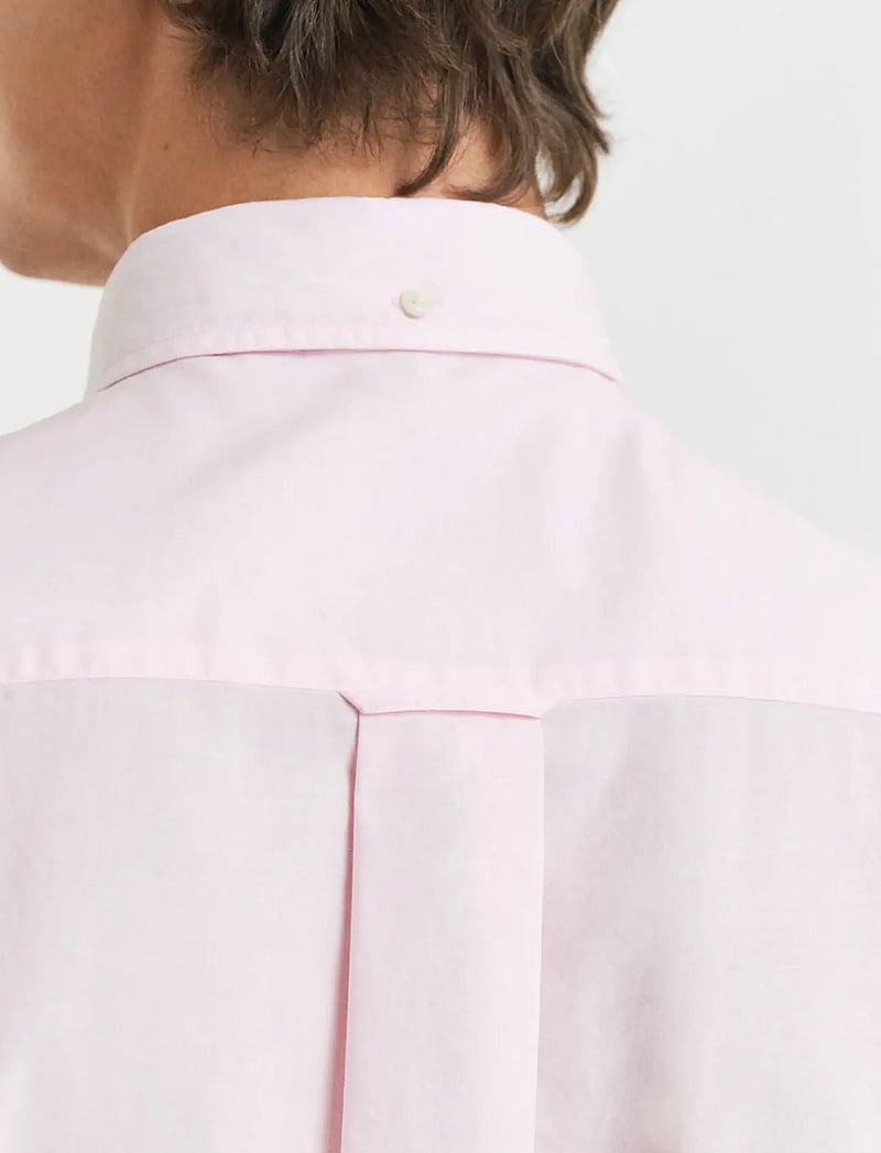 GANT - REG POPLIN SHIRT - casual skjorter - light pink - 4