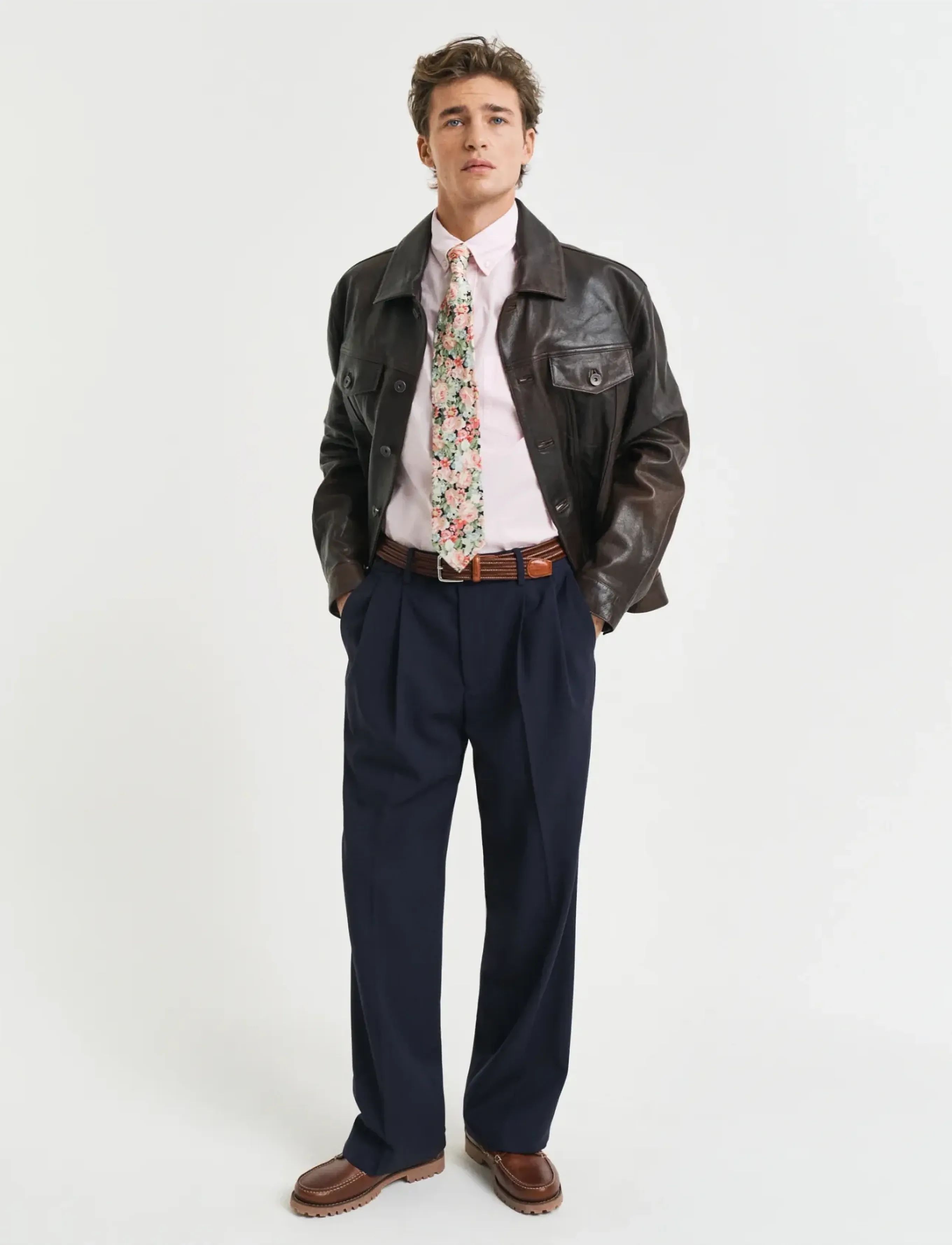 Gant - REG POPLIN SHIRT - vabaajasärgid - light pink - 5