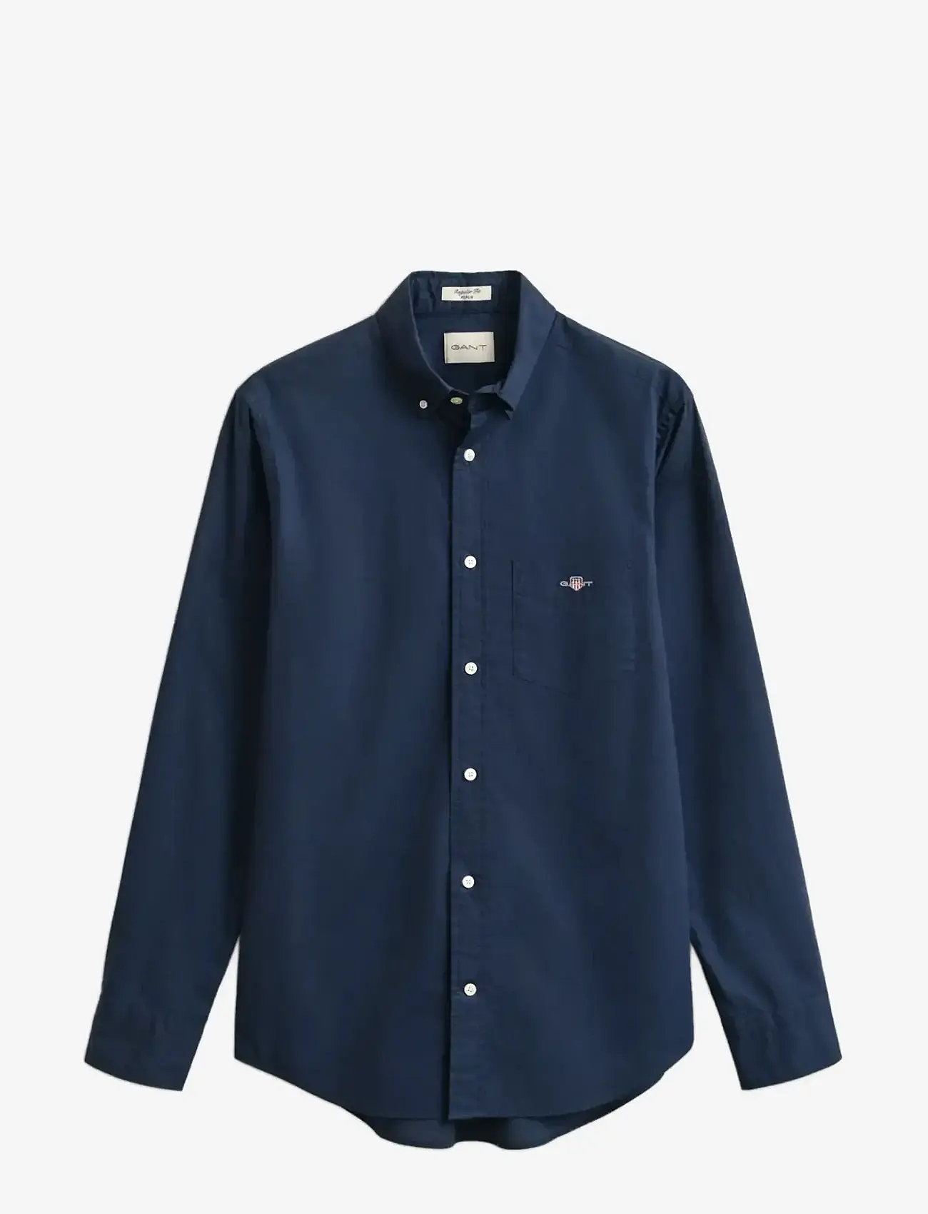 GANT - REG CLASSIC POPLIN SHIRT - basic-hemden - marine - 1