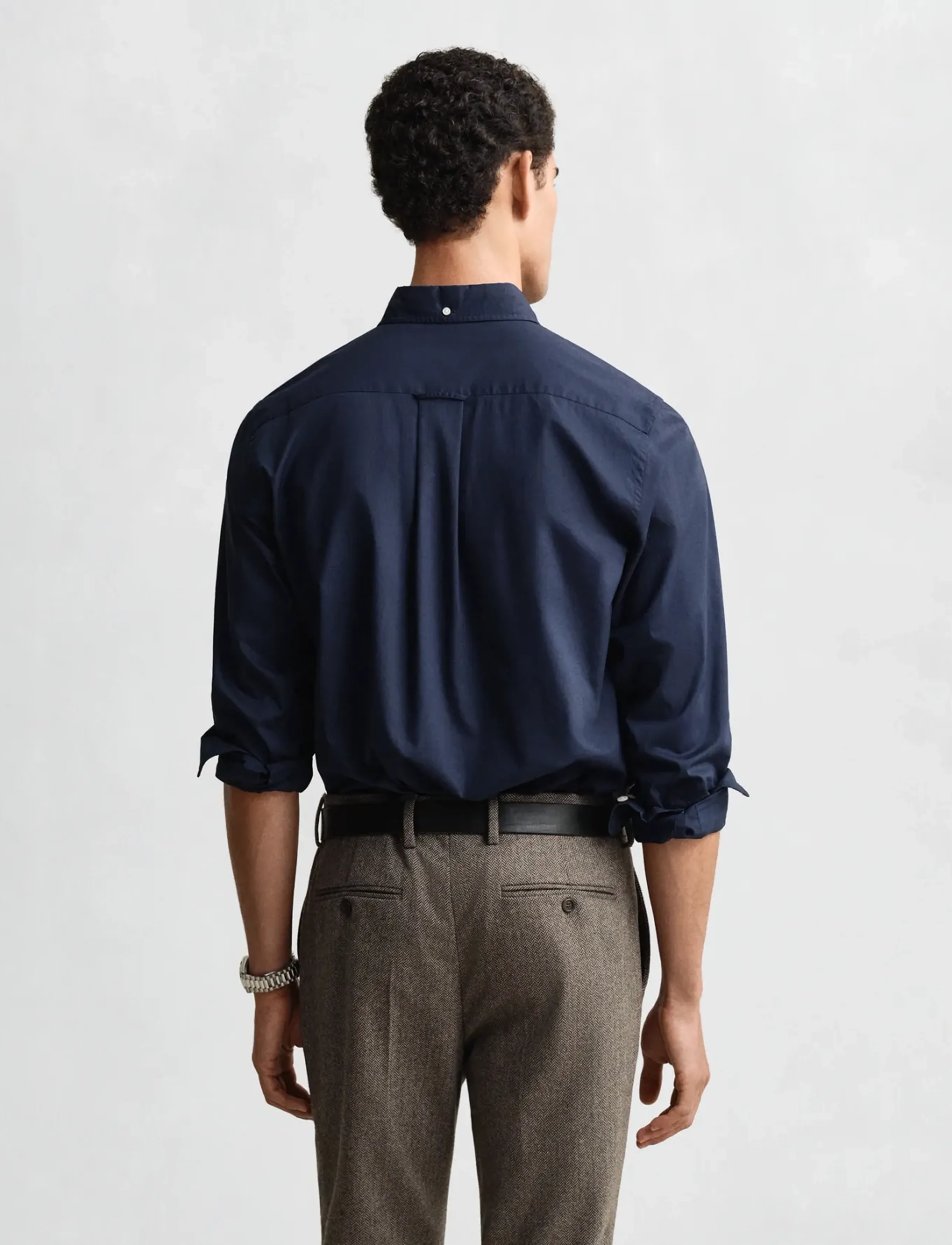 Gant - REG POPLIN SHIRT - casual hemden - marine - 3