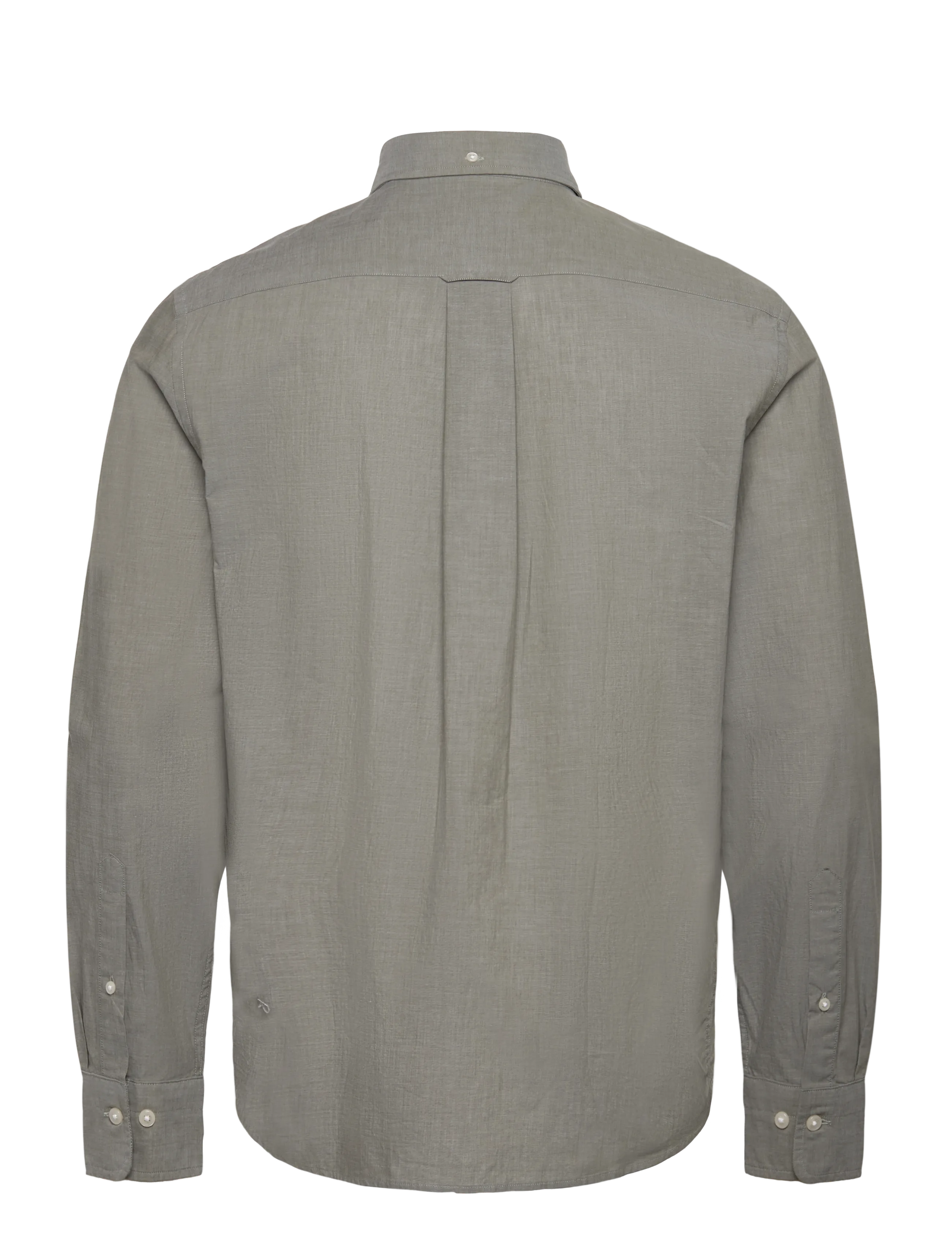 Gant - REG POPLIN SHIRT - casual skjortor - moss green - 1