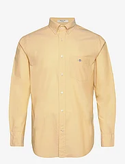 GANT - REG POPLIN SHIRT - basic skjorter - parchment yellow - 0