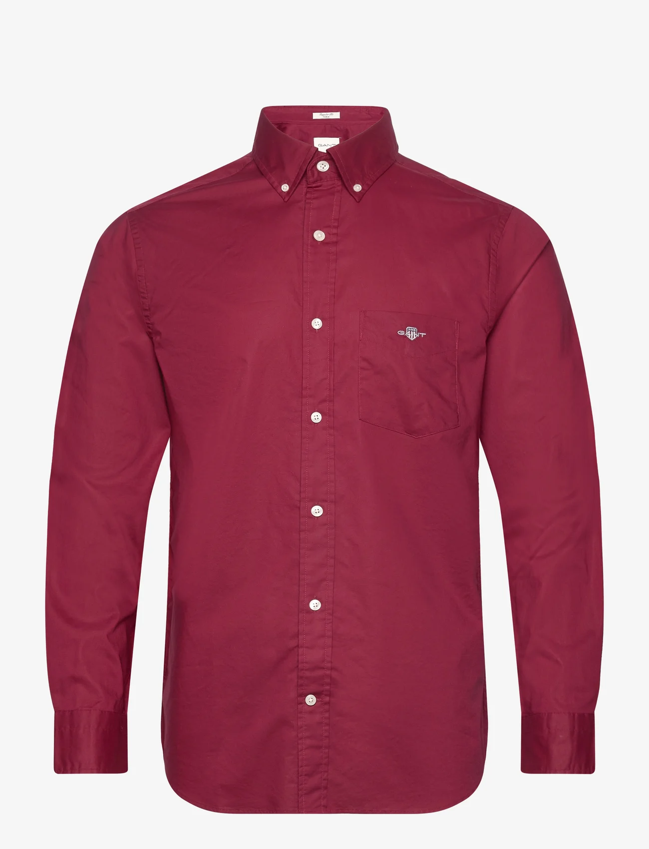GANT - REG POPLIN SHIRT - basic skjorter - plumped red - 0