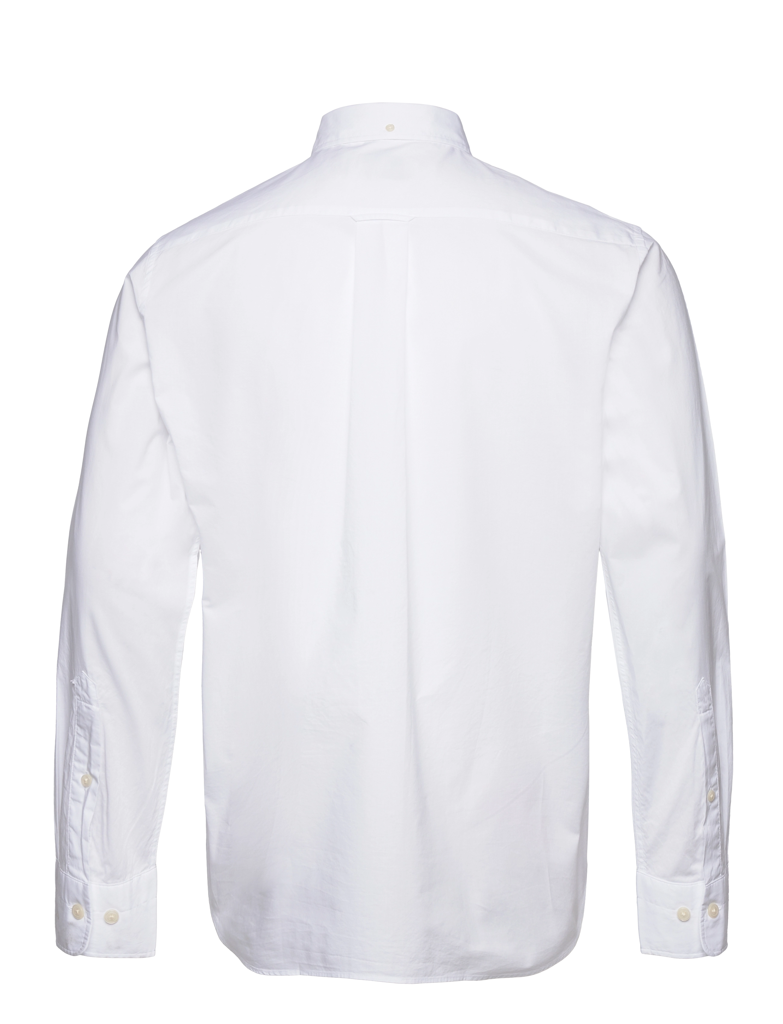 Gant - REG POPLIN SHIRT - casual skjortor - white - 2