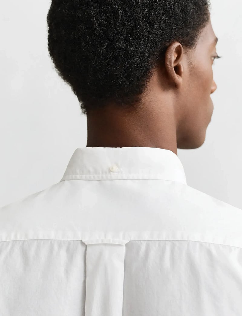 Gant - REG CLASSIC POPLIN SHIRT - casual skjorter - white - 4
