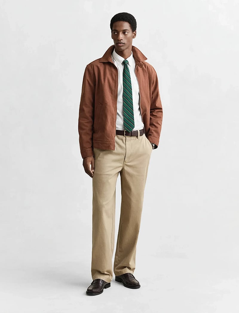 Gant - REG CLASSIC POPLIN SHIRT - casual skjorter - white - 5