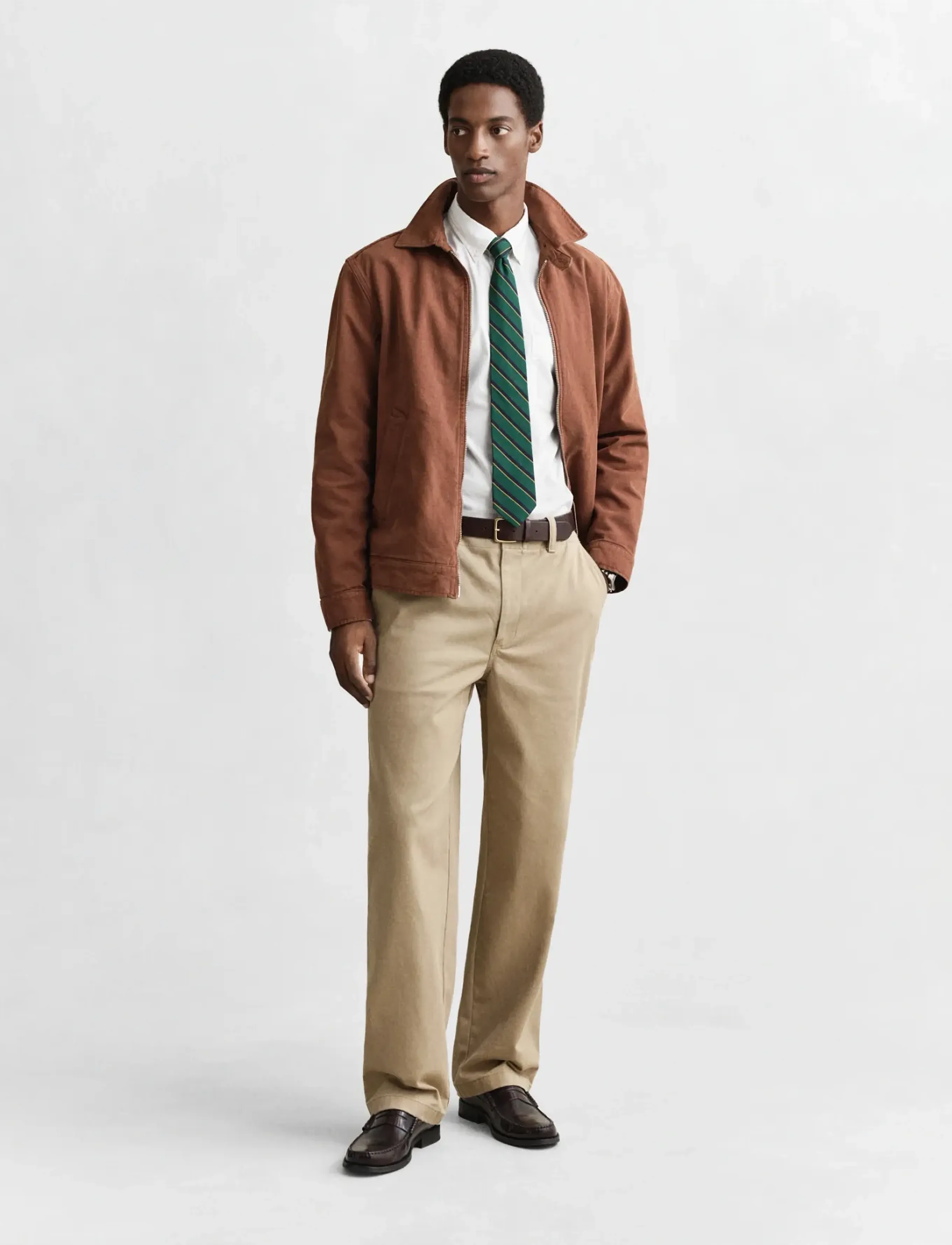 Gant - REG POPLIN SHIRT - vabaajasärgid - white - 5
