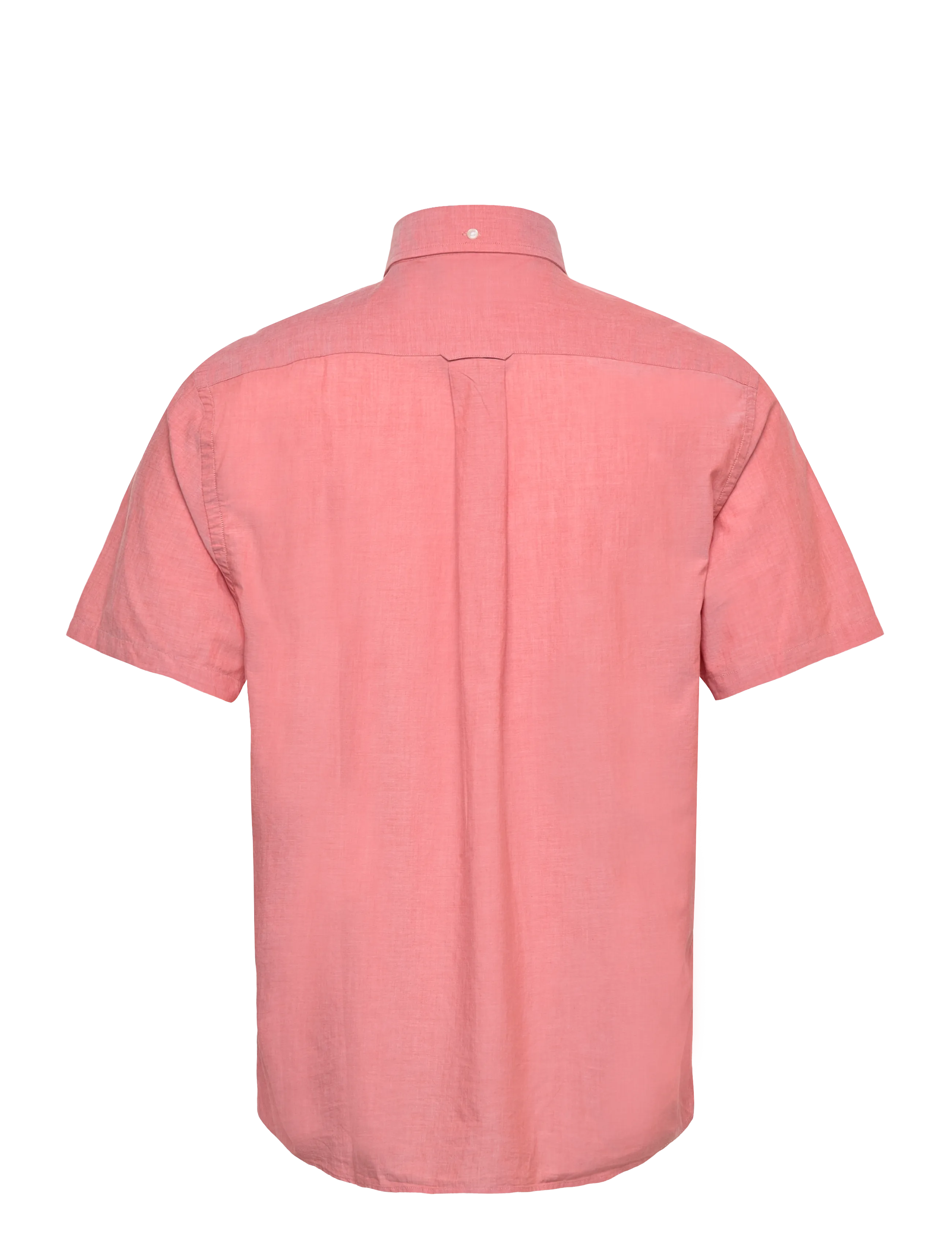 Gant - REG CLASSIC POPLIN SS SHIRT - short-sleeved shirts - deep orange - 1