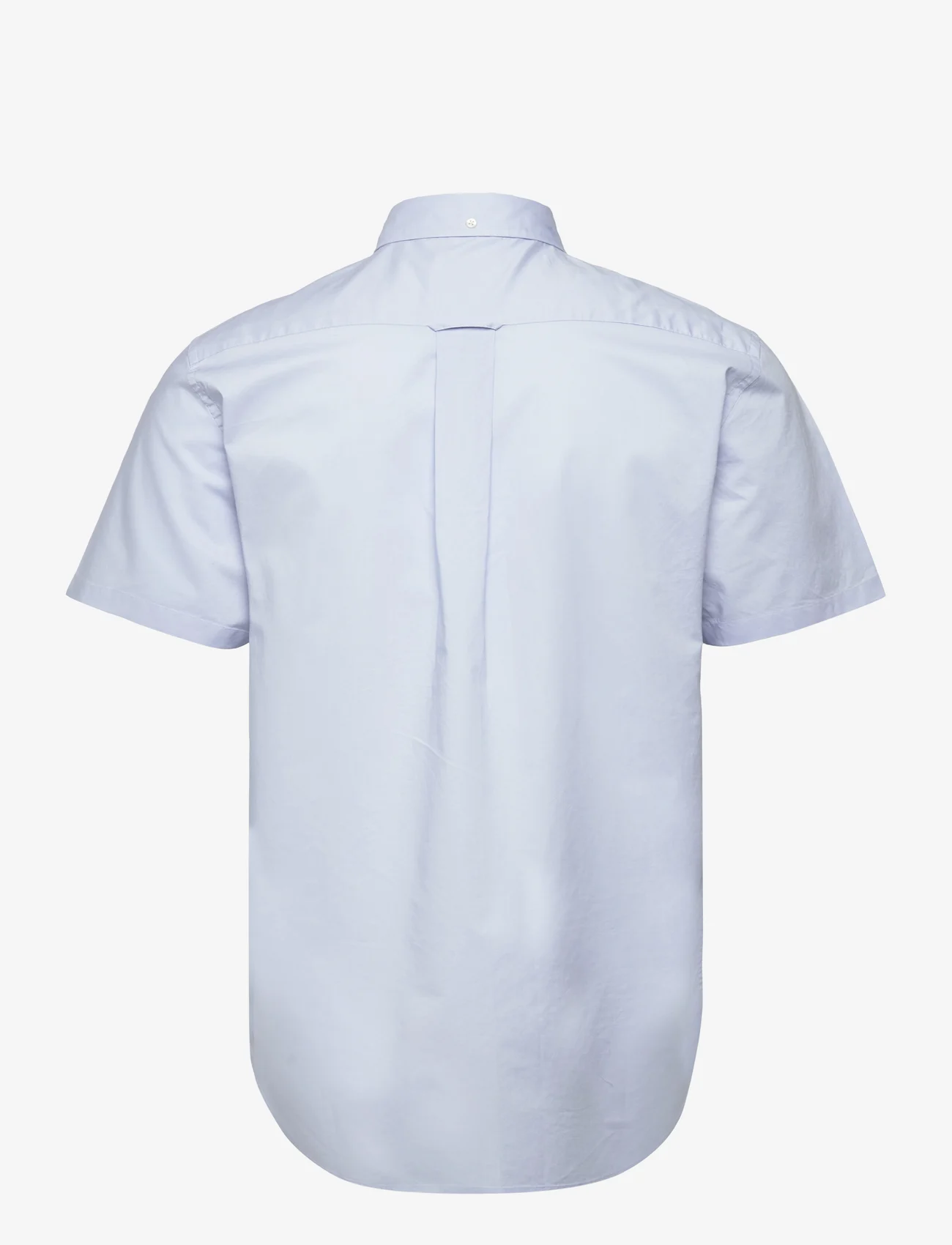 GANT - REG POPLIN SS SHIRT - basic shirts - light blue - 1