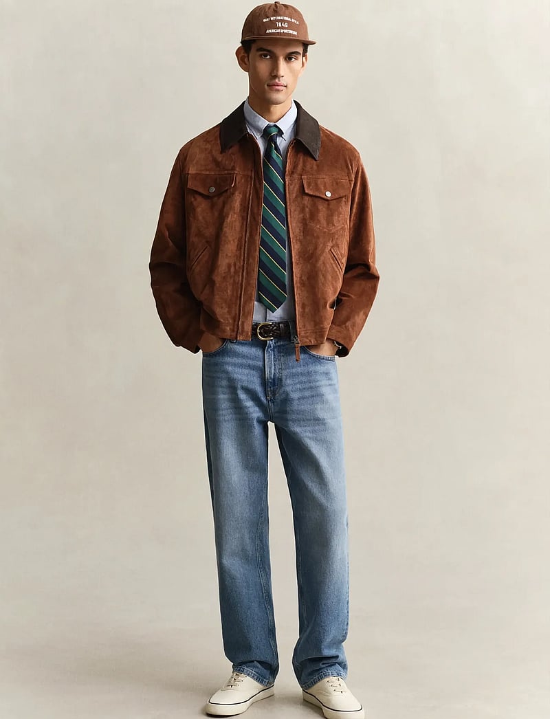 GANT - REG CLASSIC POPLIN SS SHIRT - chemises à manches courtes - light blue - 5