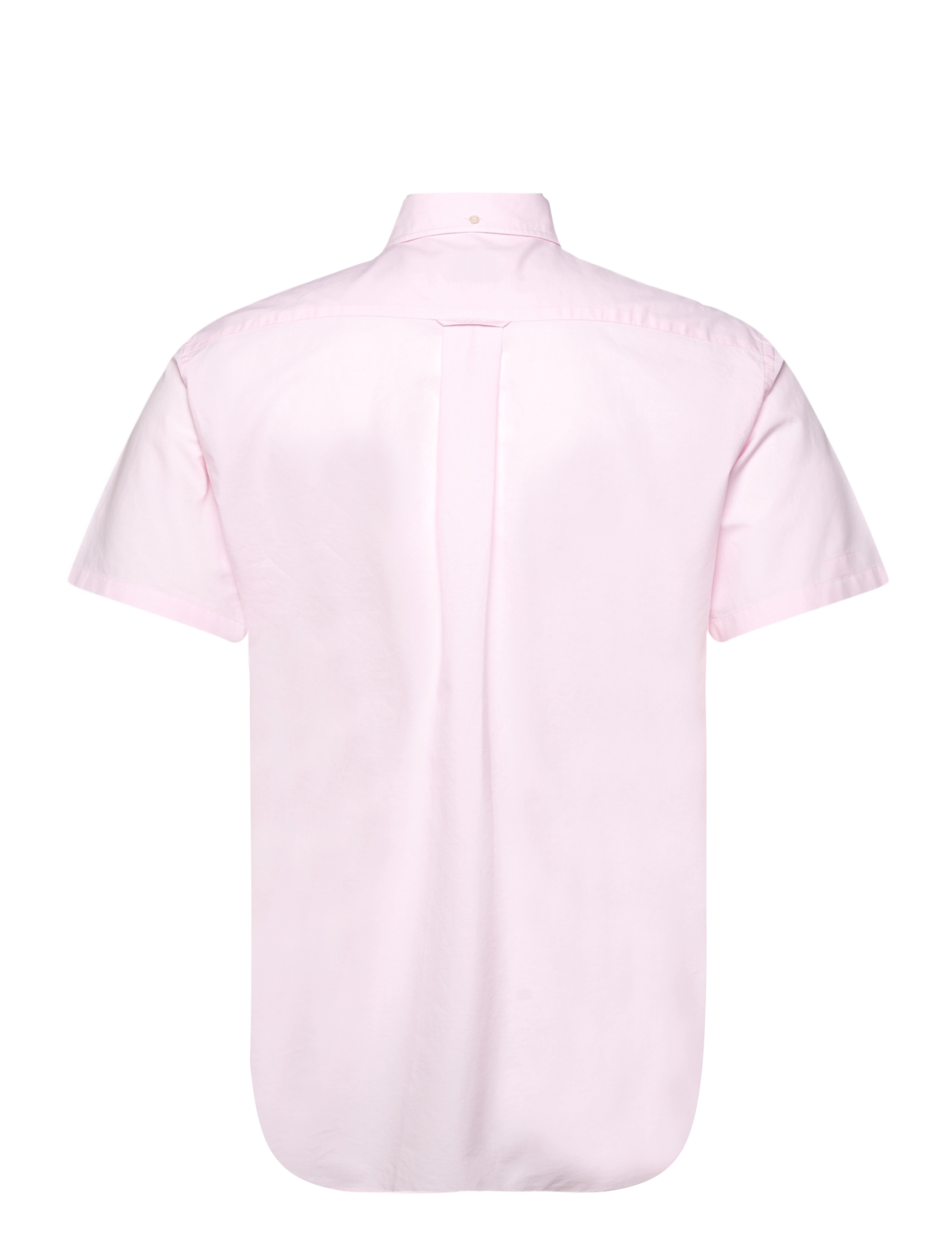 Gant - REG CLASSIC POPLIN SS SHIRT - kortærmede skjorter - light pink - 2