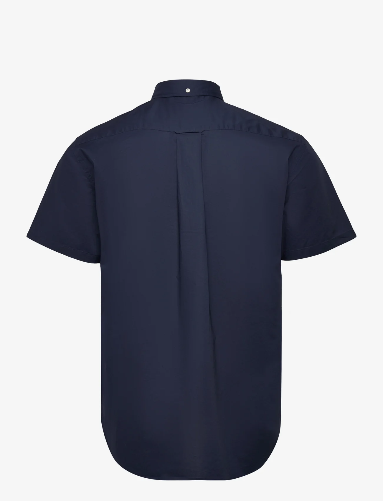 GANT - REG POPLIN SS SHIRT - basic shirts - marine - 1