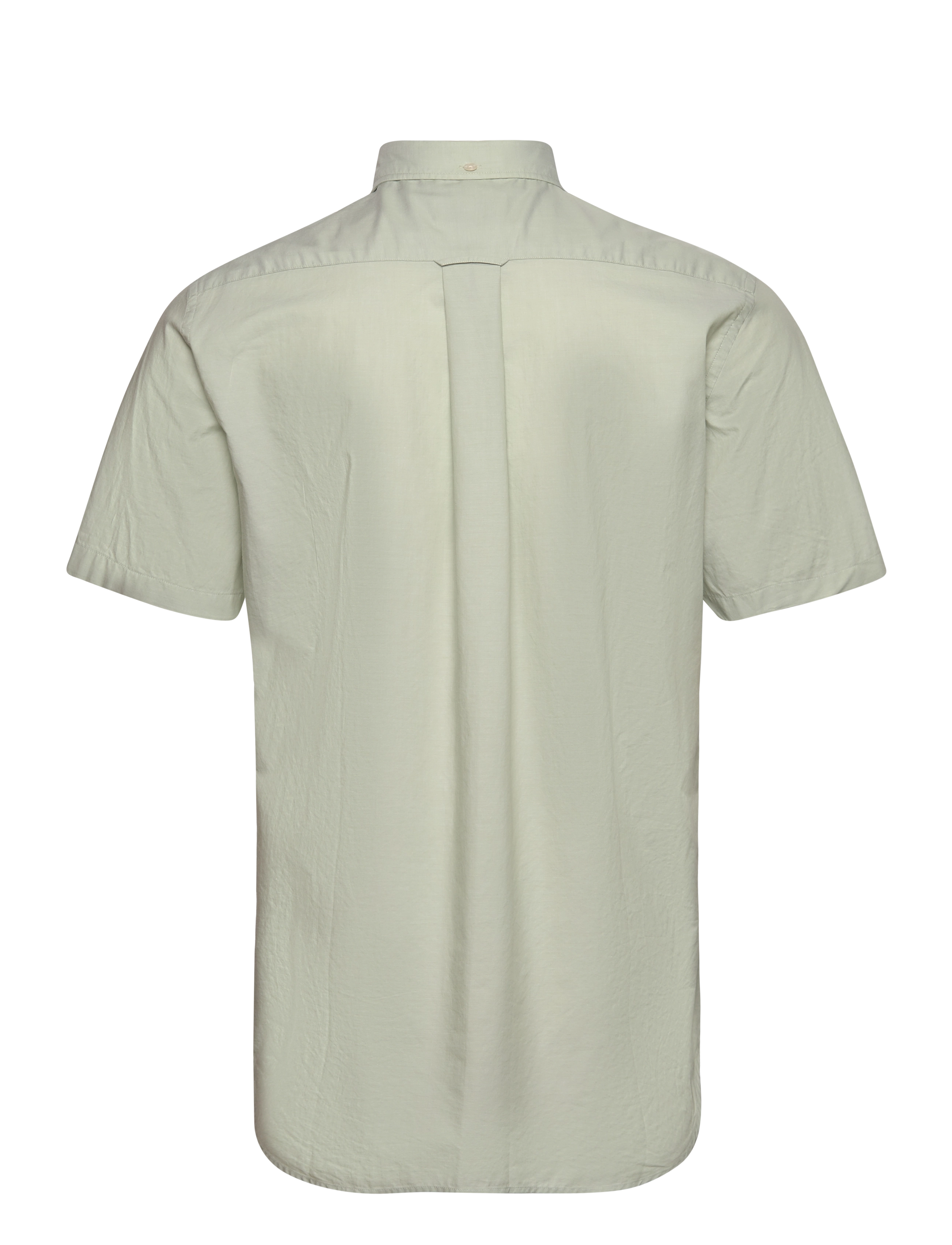 Gant - REG CLASSIC POPLIN SS SHIRT - basic skjortor - milky matcha - 1