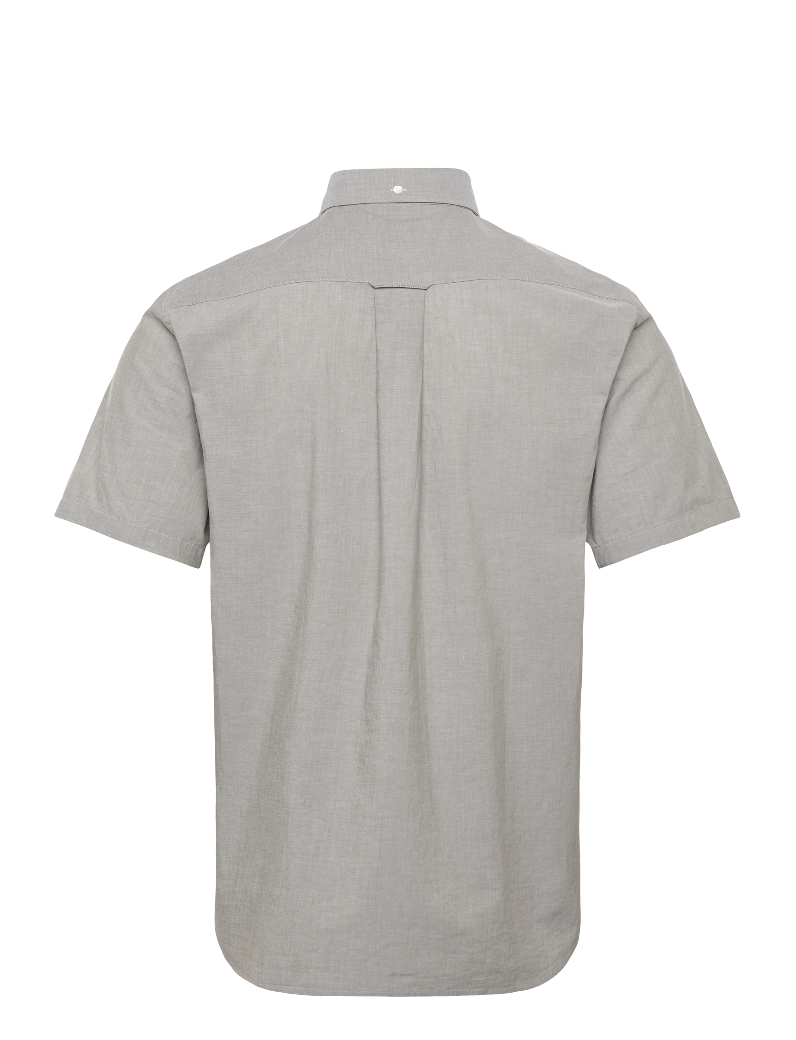 Gant - REG CLASSIC POPLIN SS SHIRT - lühikeste varrukatega särgid - moss green - 1