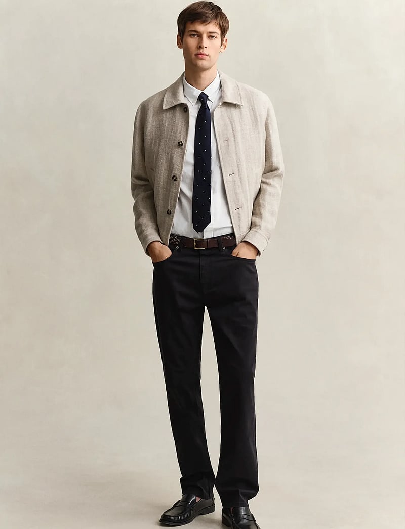 Gant - REG CLASSIC POPLIN SS SHIRT - chemises à manches courtes - white - 5
