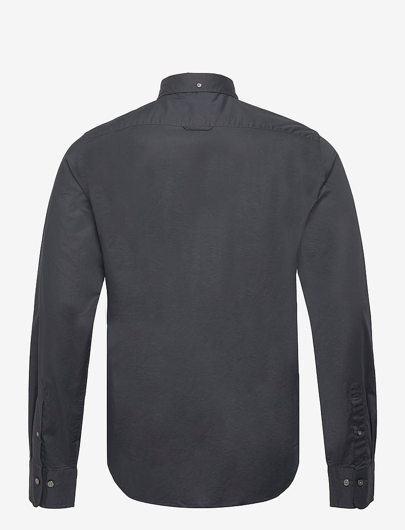 GANT - SLIM CLASSIC POPLIN SHIRT - casual skjorter - black - 2