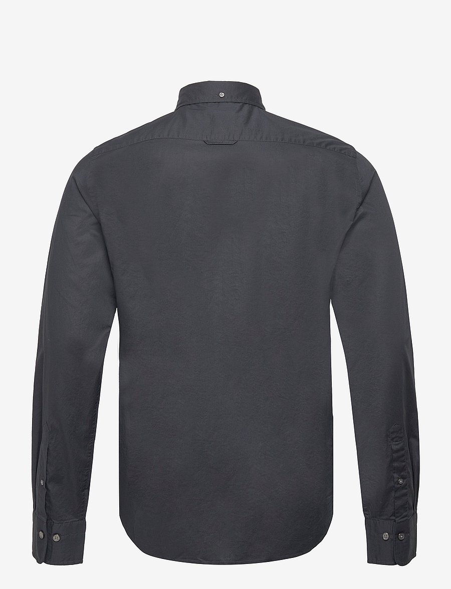 Gant - SLIM CLASSIC POPLIN SHIRT - casual hemden - black - 2