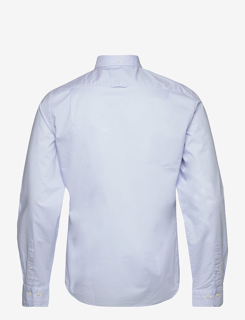GANT - SLIM POPLIN SHIRT - rennot kauluspaidat - light blue - 2