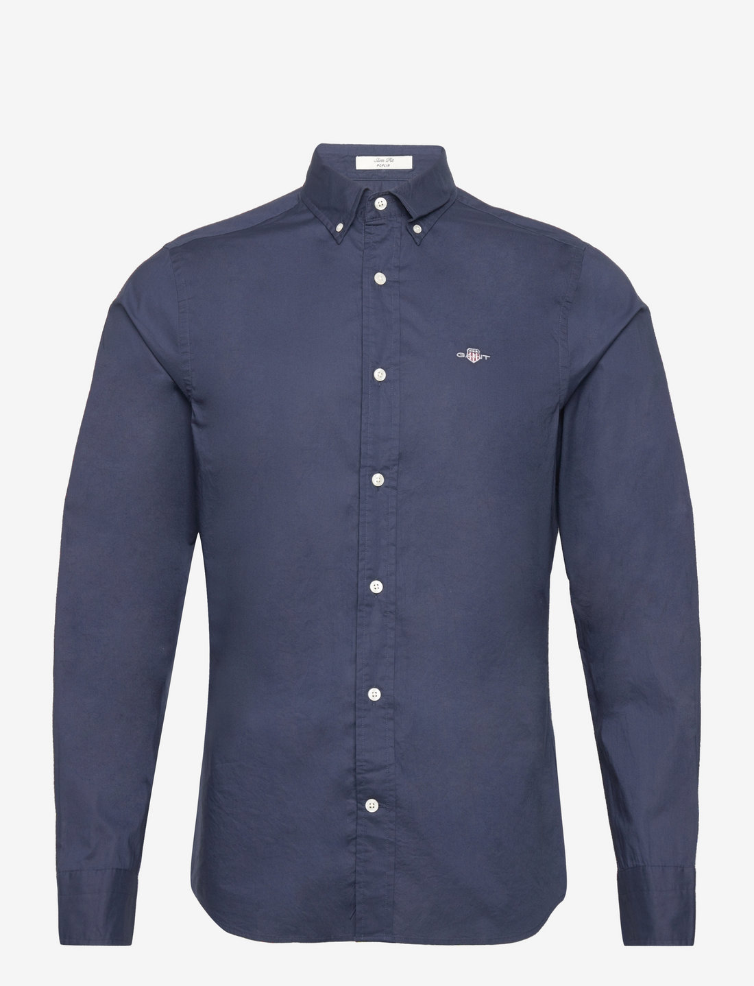 GANT - SLIM CLASSIC POPLIN SHIRT - basic-hemden - marine - 1