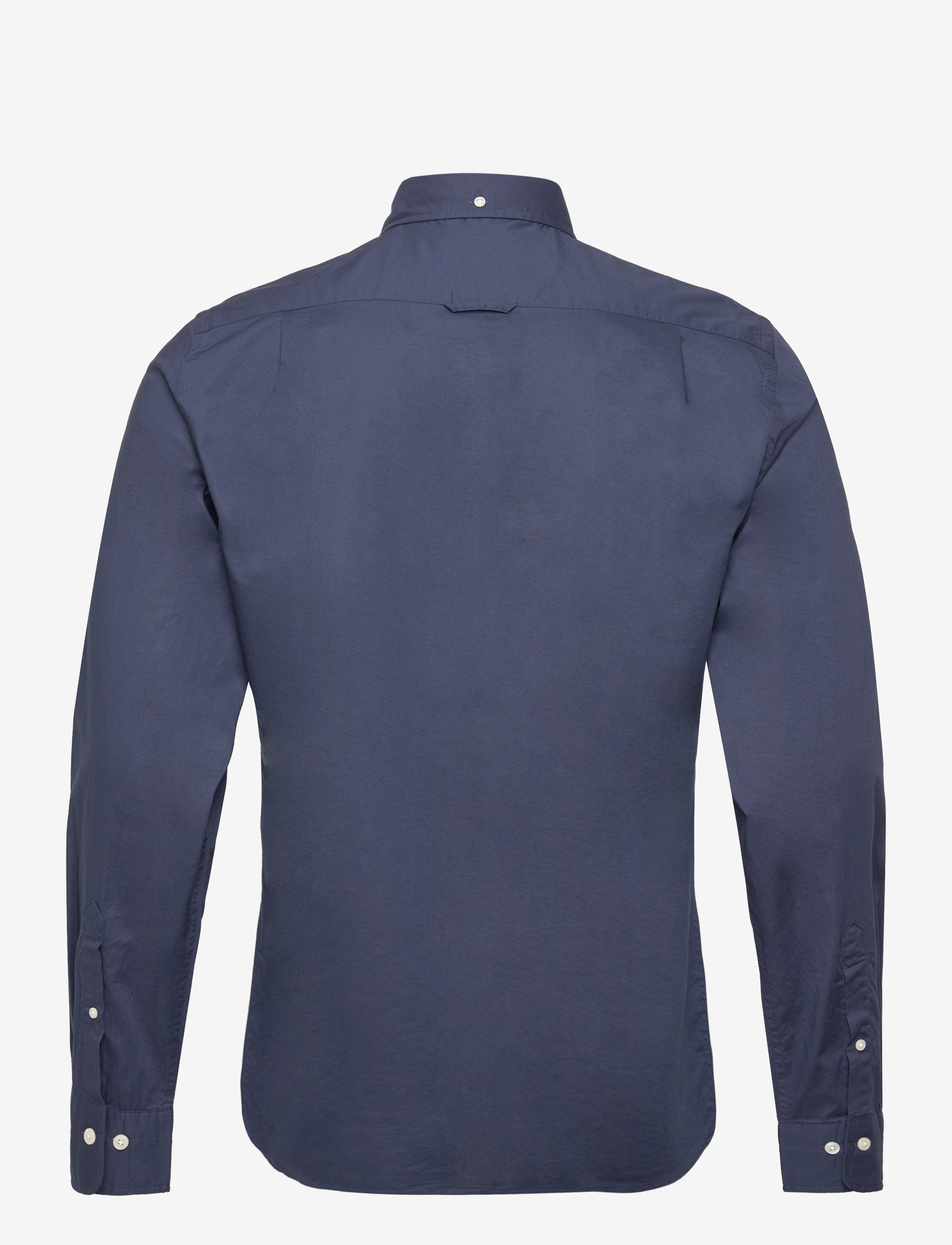 Gant - SLIM CLASSIC POPLIN SHIRT - vabaajasärgid - marine - 2