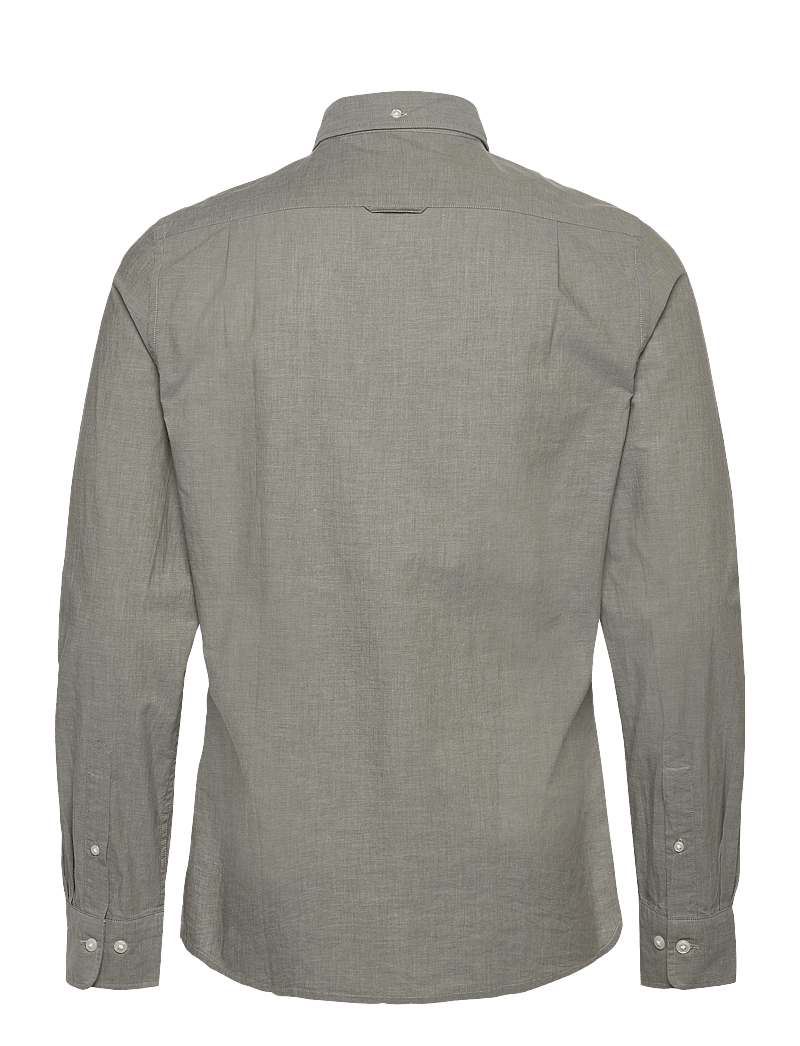 GANT - SLIM CLASSIC POPLIN SHIRT - casual hemden - moss green - 1