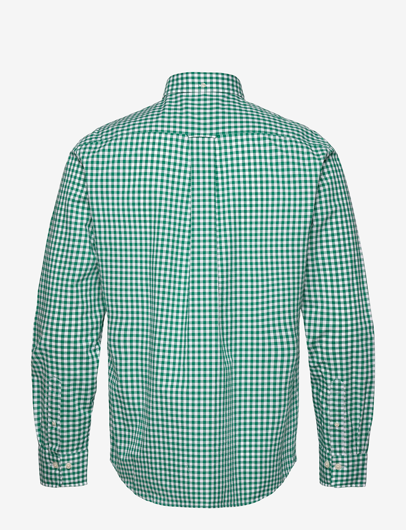 GANT - REG CLASSIC POPLIN GINGHAM SHIRT - rūtaini krekli - deep green - 2
