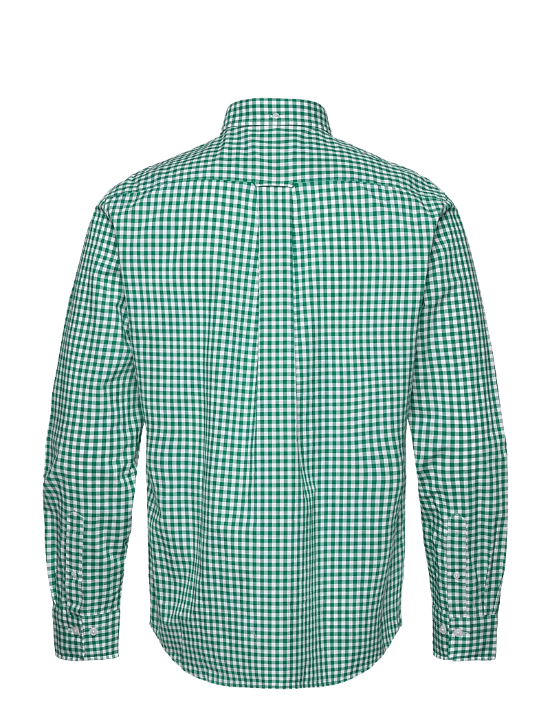 GANT - REG CLASSIC POPLIN GINGHAM SHIRT - basic-hemden - deep green - 2
