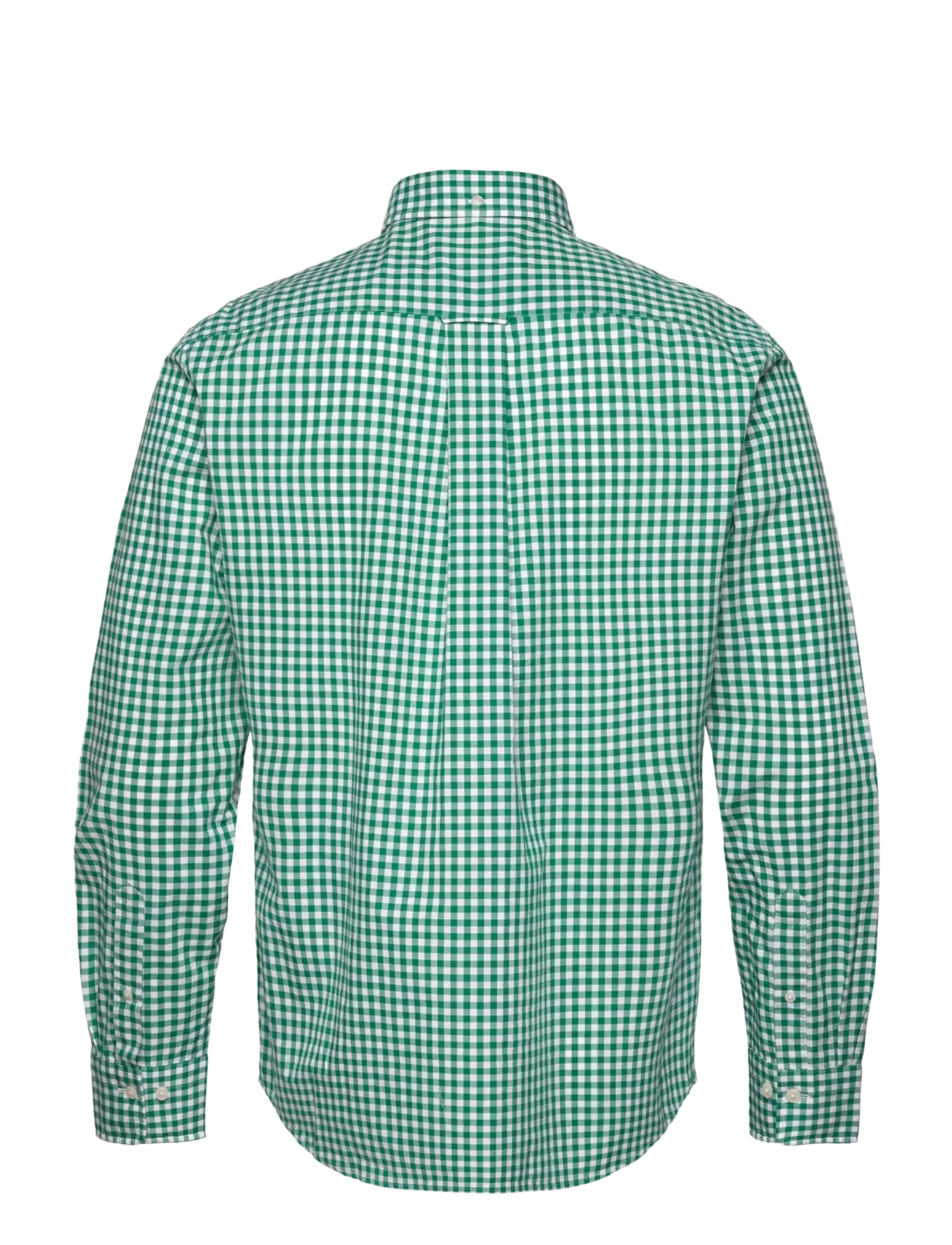 Gant - REG CLASSIC POPLIN GINGHAM SHIRT - rutiga skjortor - deep green - 2