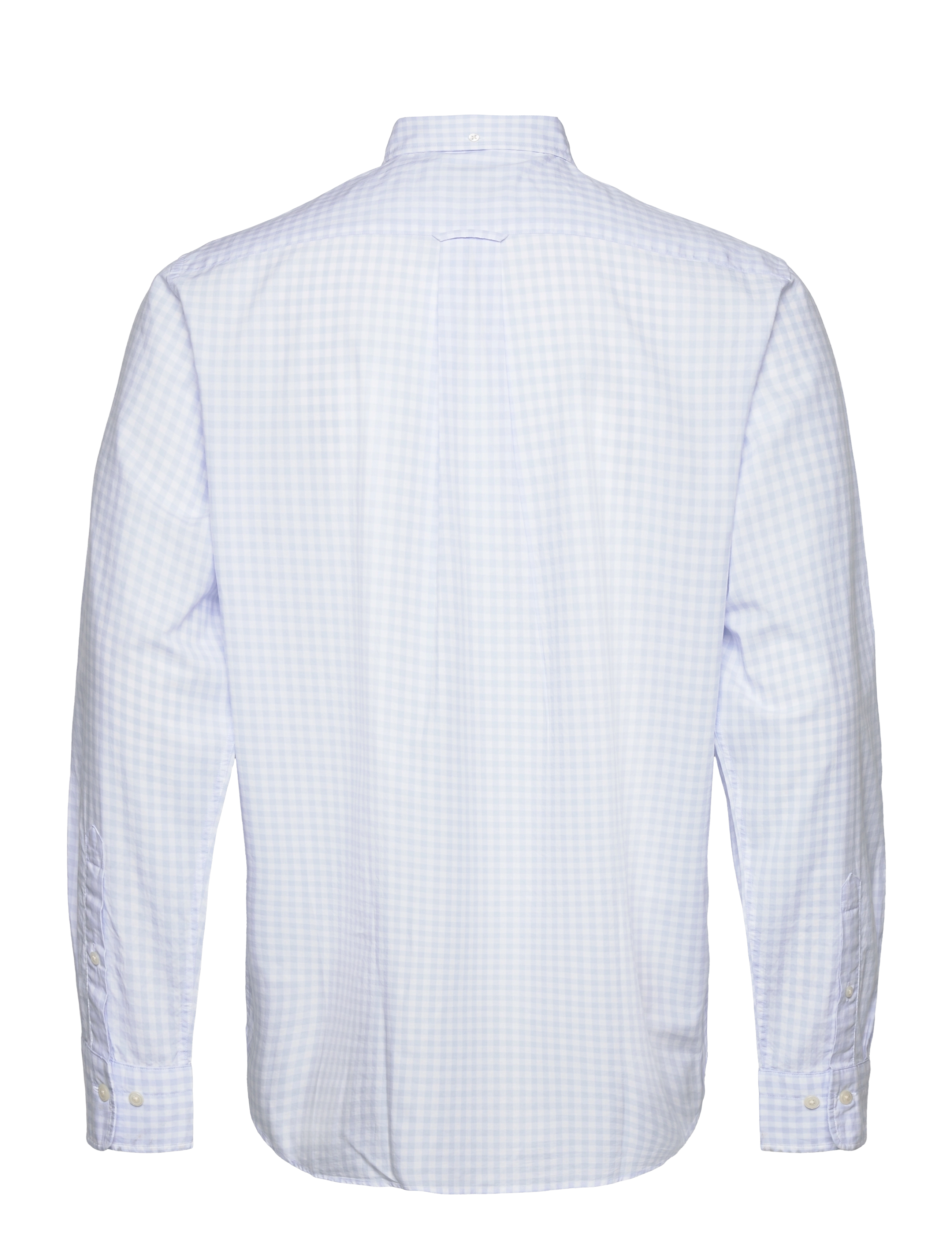 Gant - REG CLASSIC POPLIN GINGHAM SHIRT - ruudulised särgid - light blue - 2