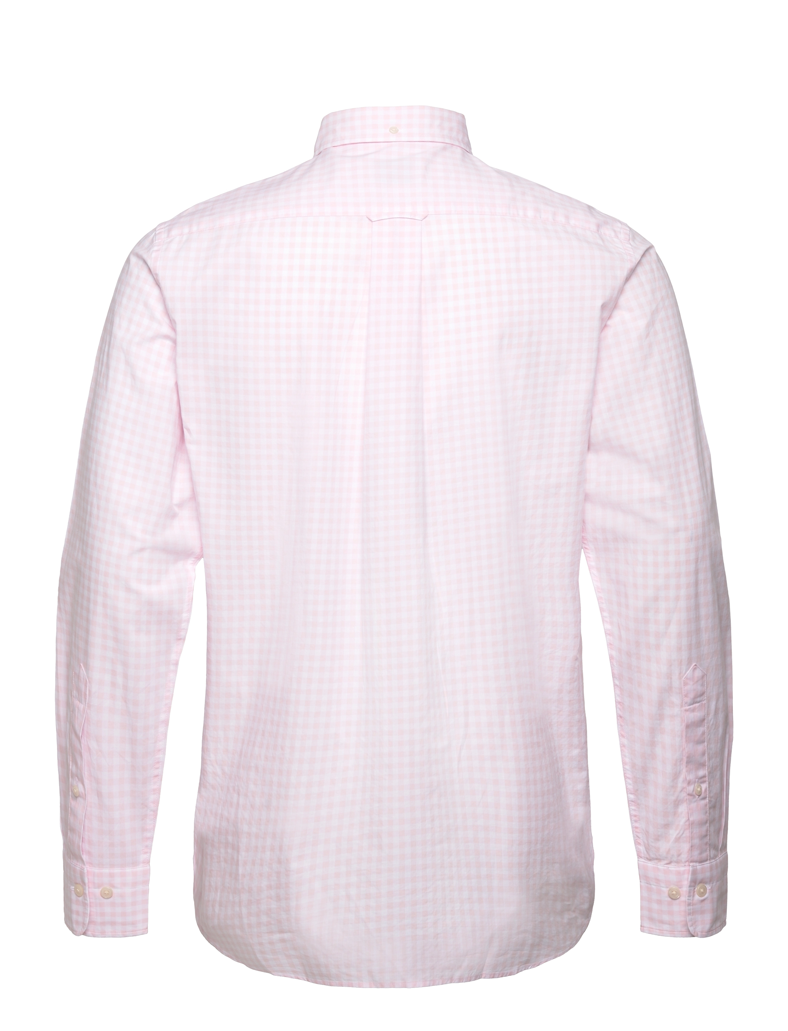 Gant - REG CLASSIC POPLIN GINGHAM SHIRT - checkered shirts - light pink - 2