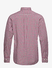 GANT - REG CLASSIC POPLIN GINGHAM SHIRT - rutiga skjortor - plumped red - 1