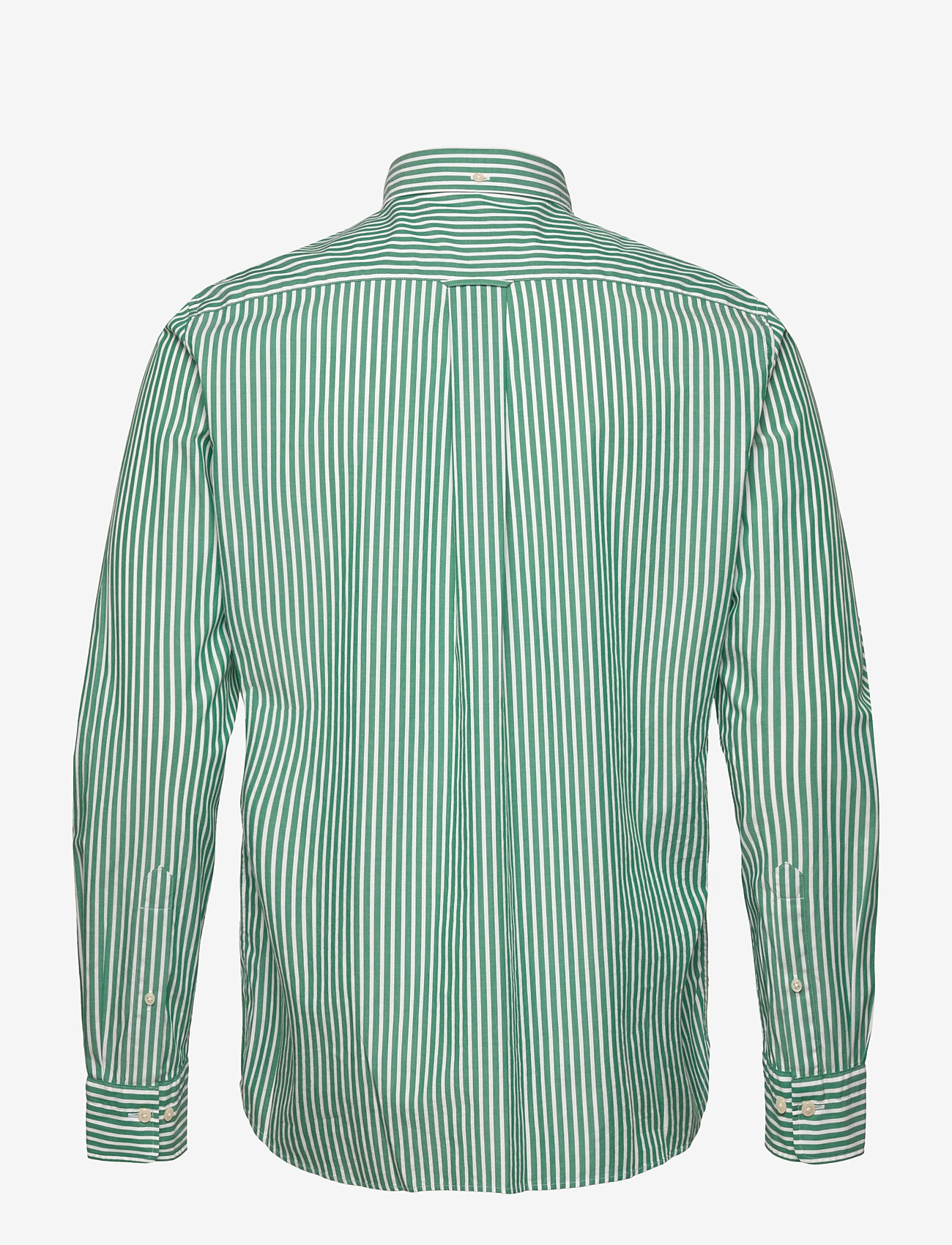 Gant - REG CLASSIC POPLIN STRIPE SHIRT - shop efter anledning - deep green - 1