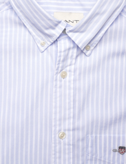 GANT - REG CLASSIC POPLIN STRIPE SHIRT - kasdienio stiliaus marškiniai - light blue - 2