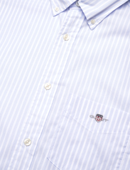 GANT - REG CLASSIC POPLIN STRIPE SHIRT - kasdienio stiliaus marškiniai - light blue - 3