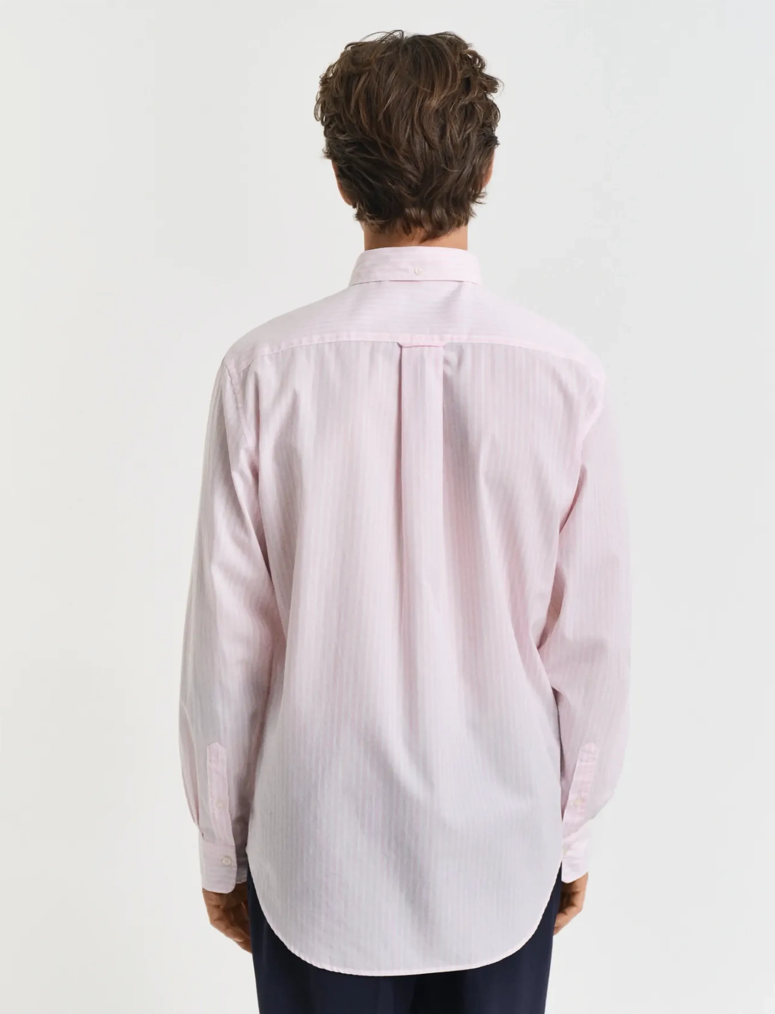 Gant - REG CLASSIC POPLIN STRIPE SHIRT - chemises à rayures - light pink - 3