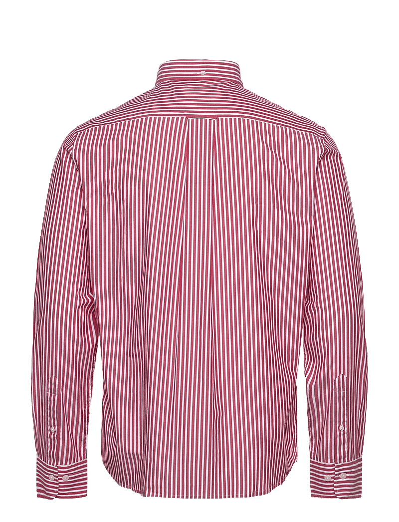 GANT - REG CLASSIC POPLIN STRIPE SHIRT - basic-hemden - ruby red - 1