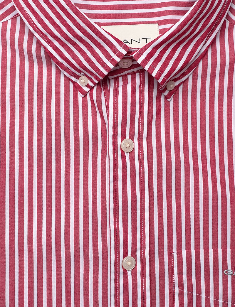 GANT - REG CLASSIC POPLIN STRIPE SHIRT - basic-hemden - ruby red - 2