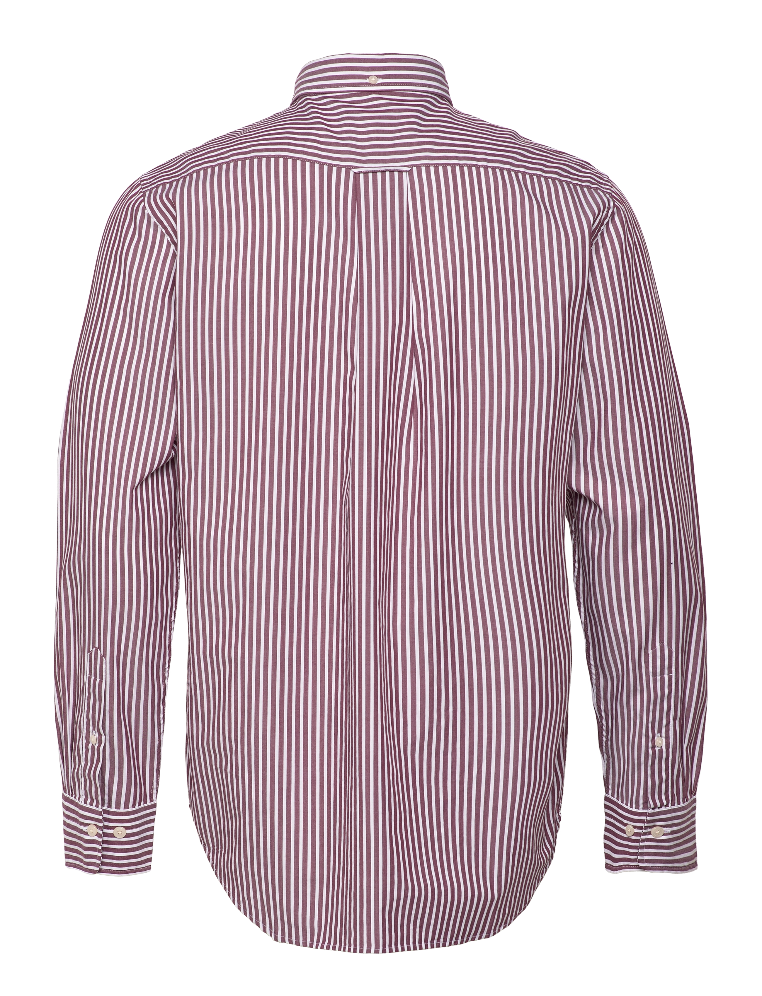 Gant - REG CLASSIC POPLIN STRIPE SHIRT - herren - wine red - 2