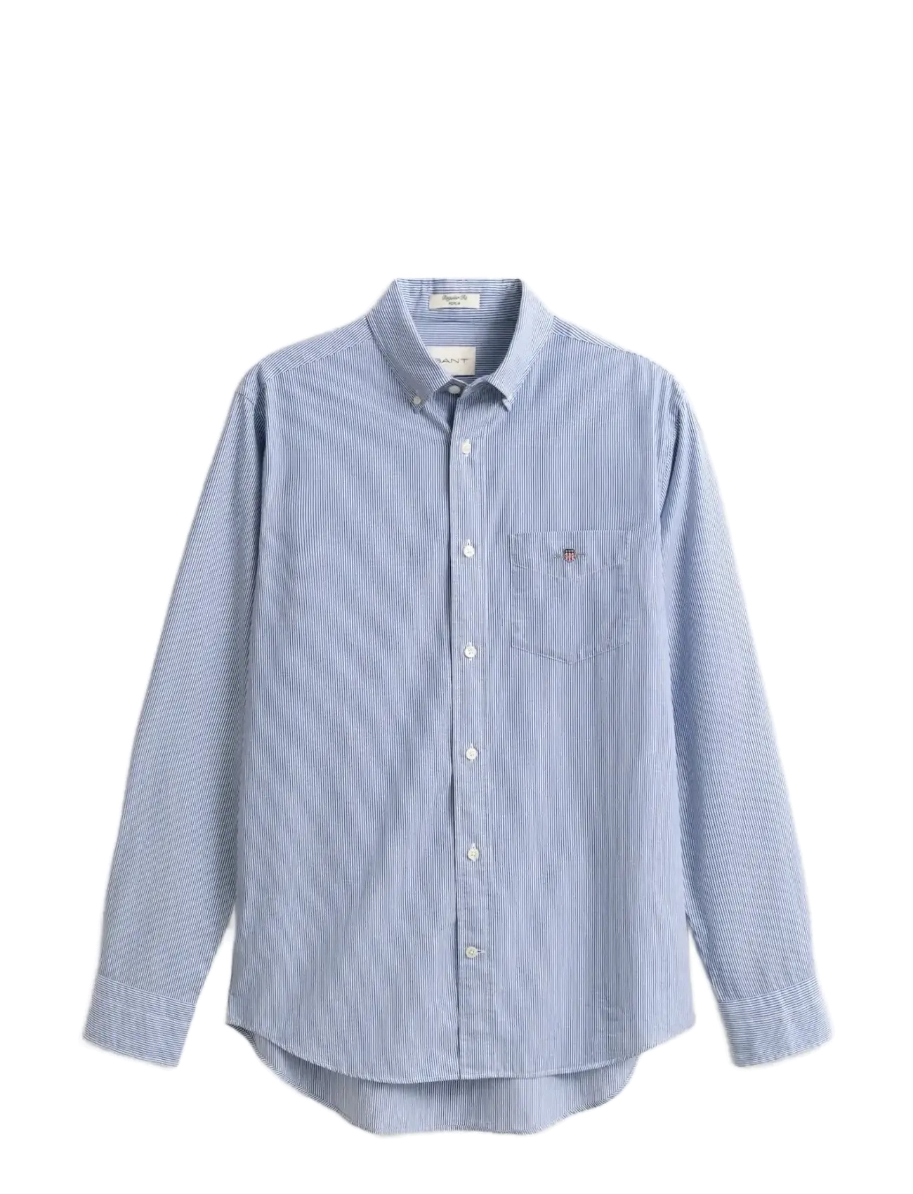 Gant REG CLASSIC POPLIN BANKER SHIRT - Skjortor - COLLEGE BLUE / blue