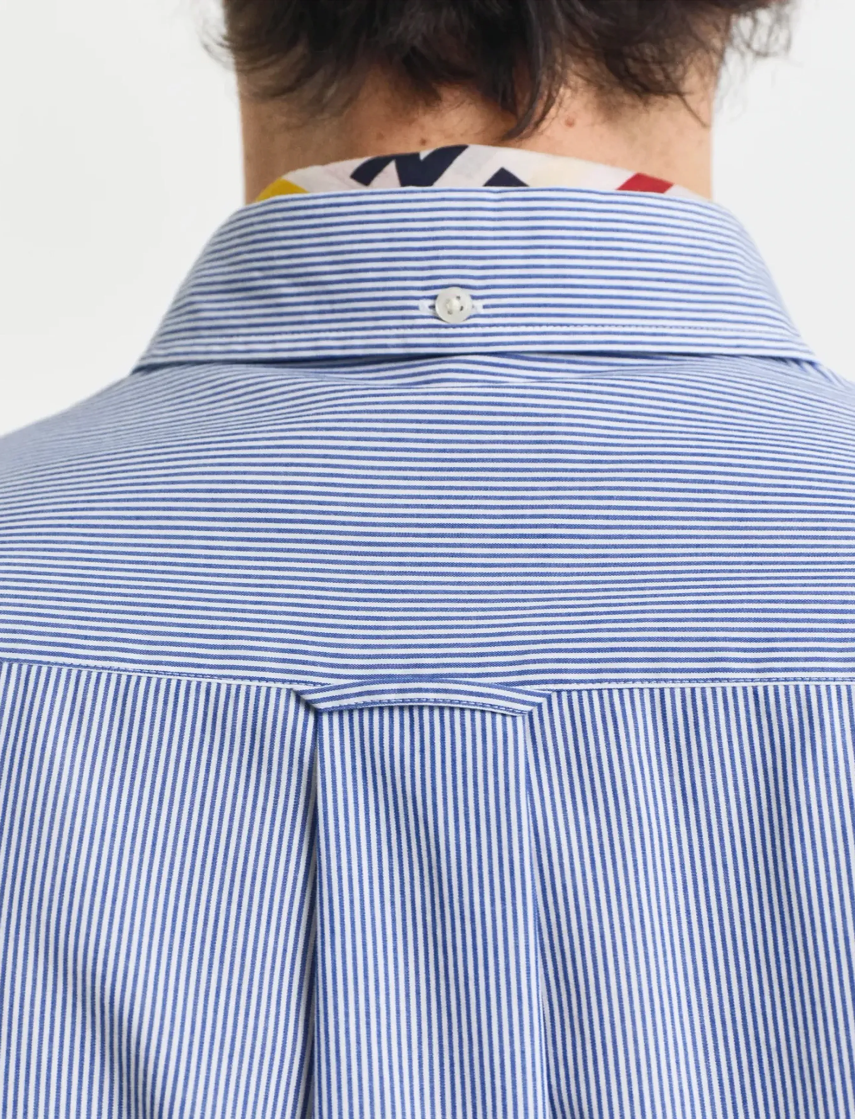 Gant - REG CLASSIC POPLIN BANKER SHIRT - casual skjorter - college blue - 3