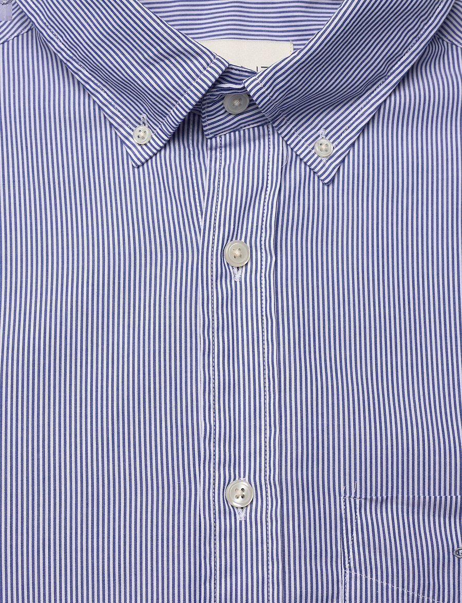 Gant - REG CLASSIC POPLIN BANKER SHIRT - casual skjorter - college blue - 5