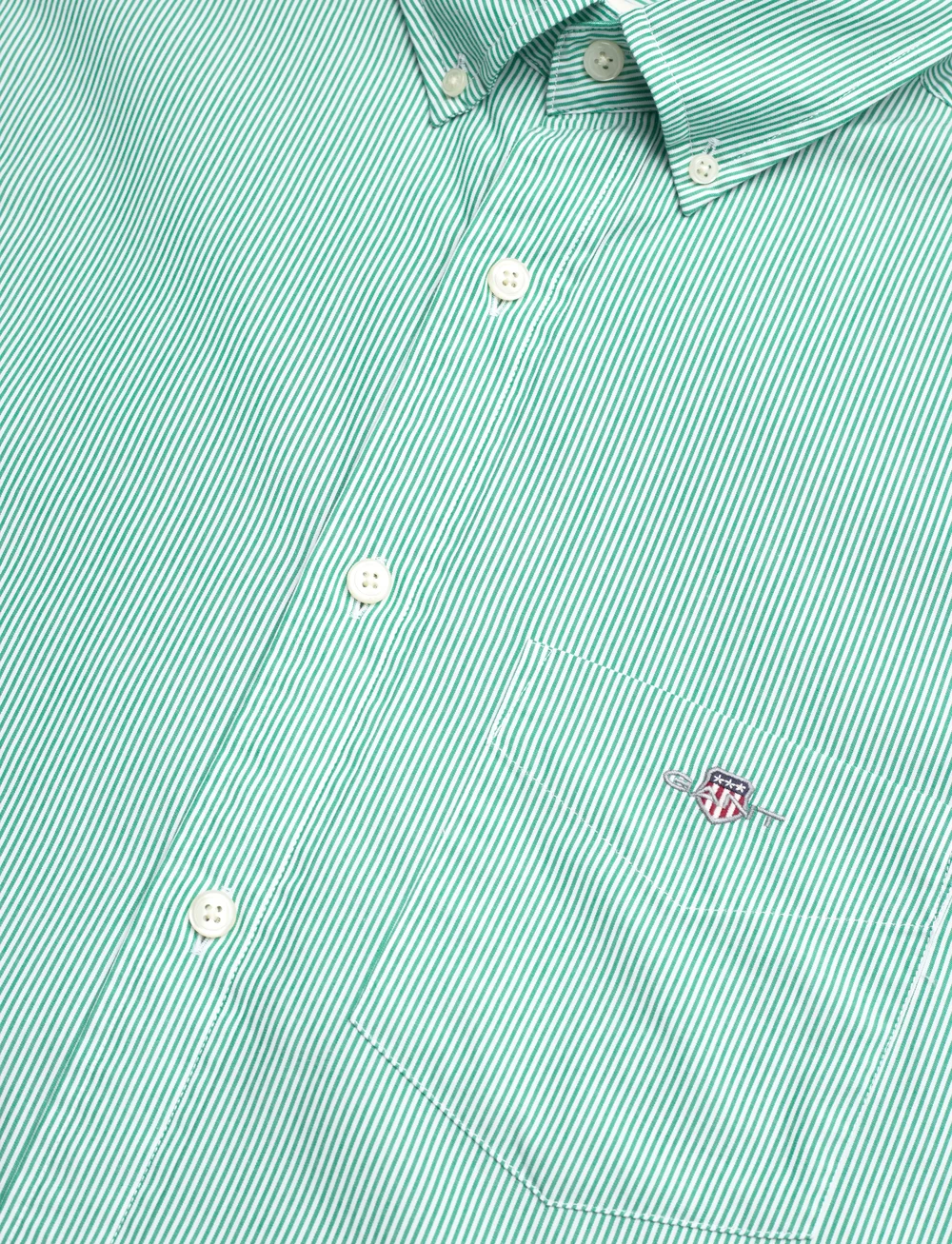 GANT - REG CLASSIC POPLIN BANKER SHIRT - basic shirts - deep green - 3
