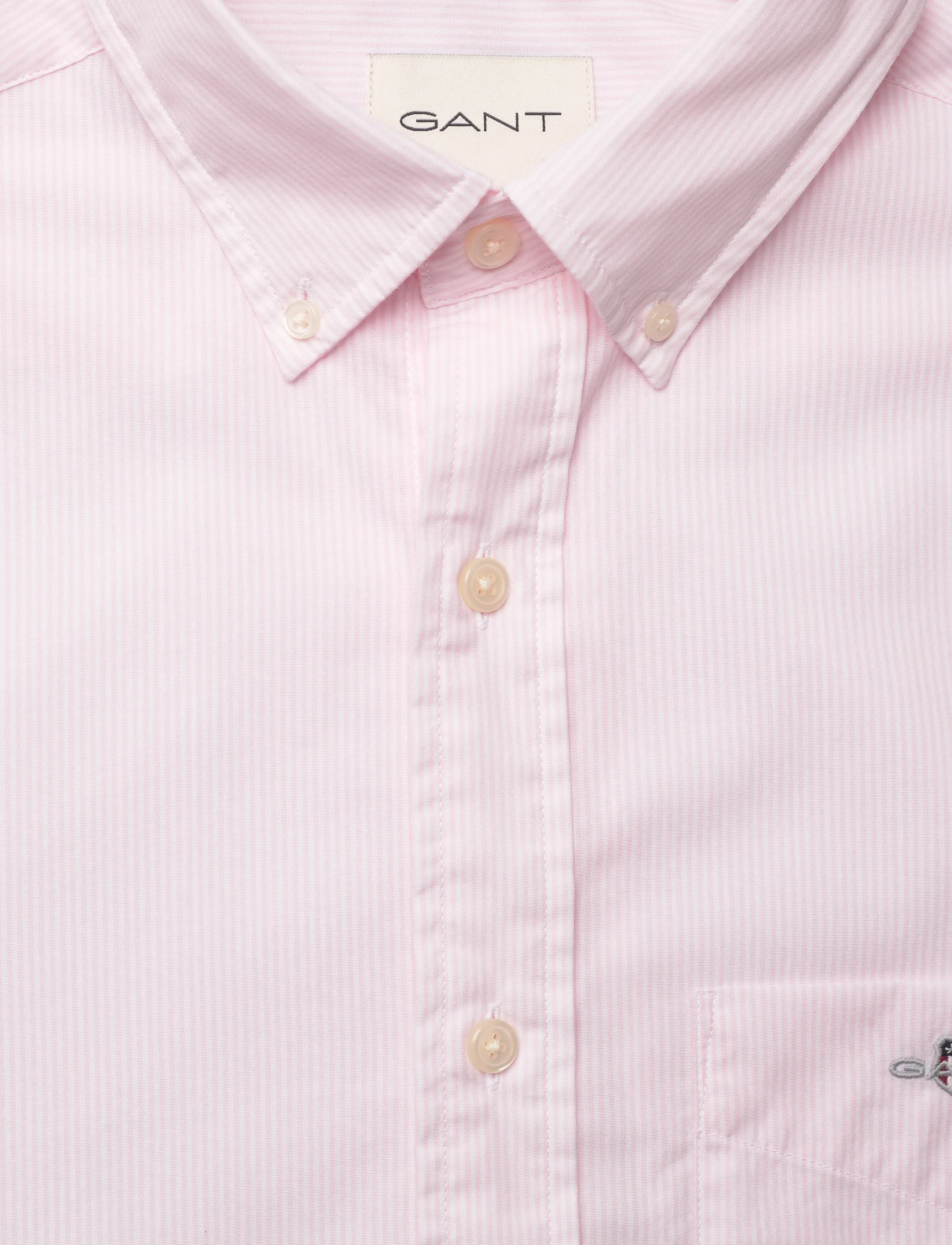 Gant - REG CLASSIC POPLIN BANKER SHIRT - casual skjorter - light pink - 2