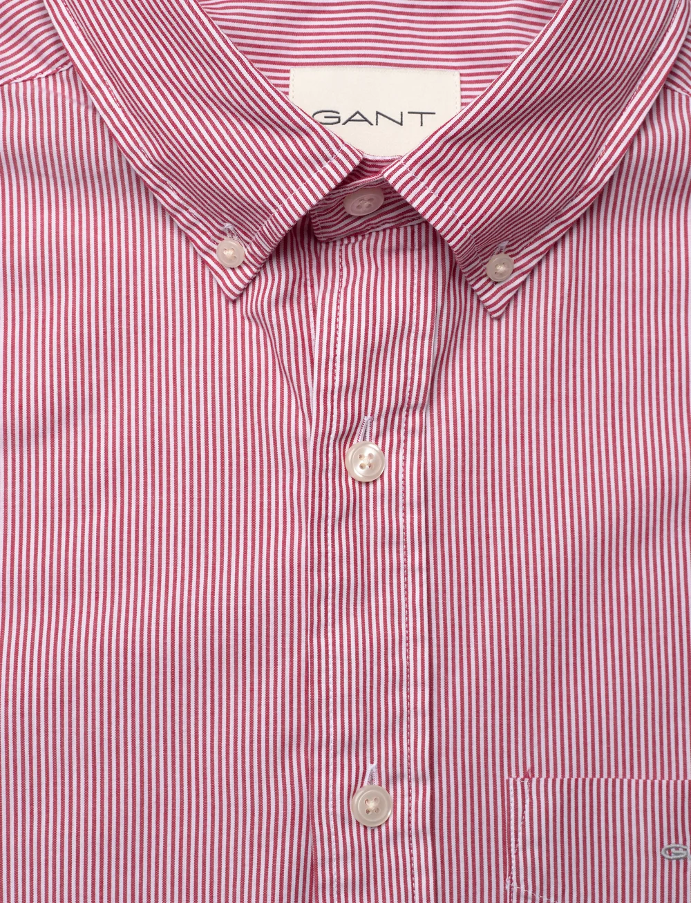 GANT - REG CLASSIC POPLIN BANKER SHIRT - basic shirts - ruby red - 2