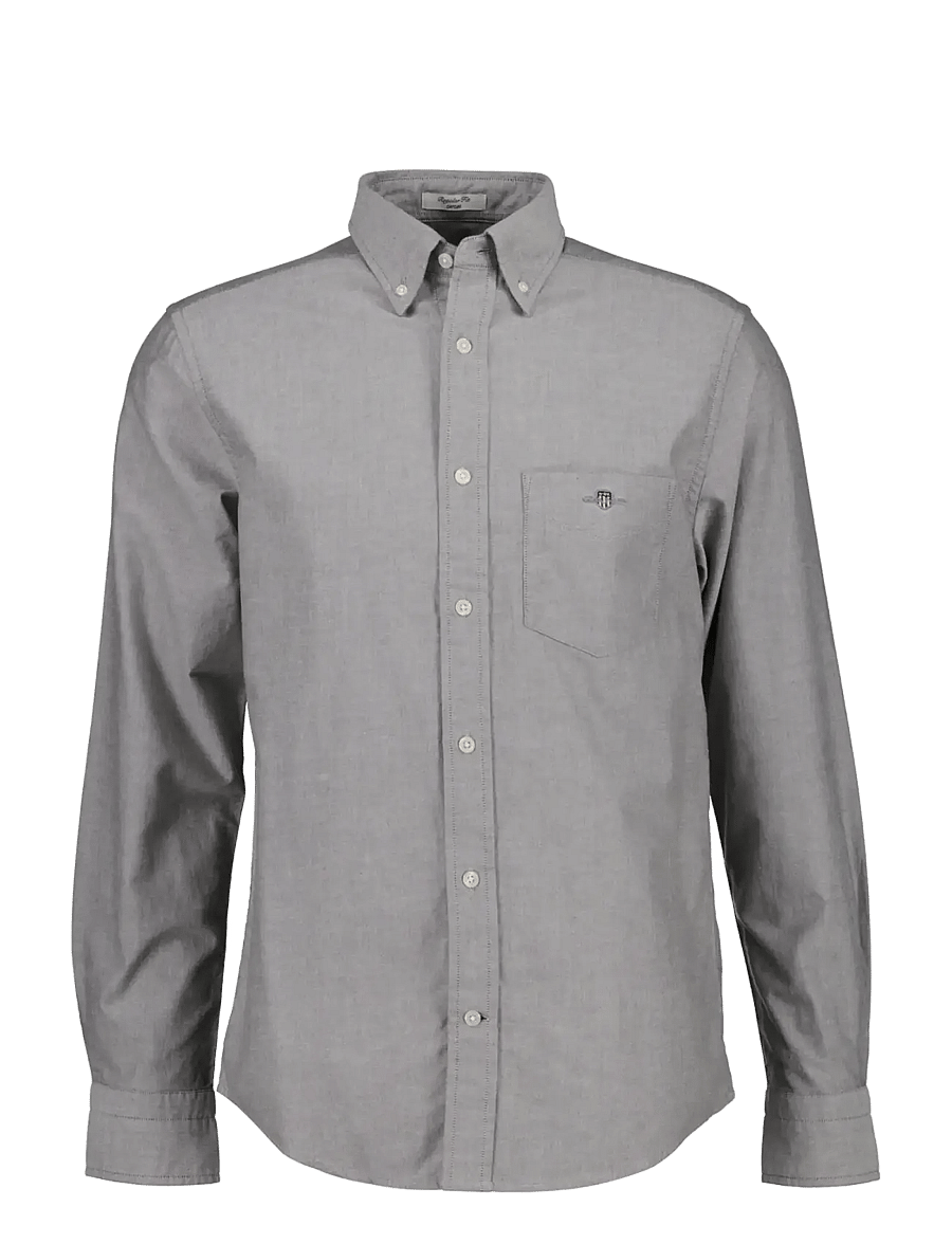 Gant - REG CLASSIC OXFORD SHIRT - oxford-hemden - black brown - 1