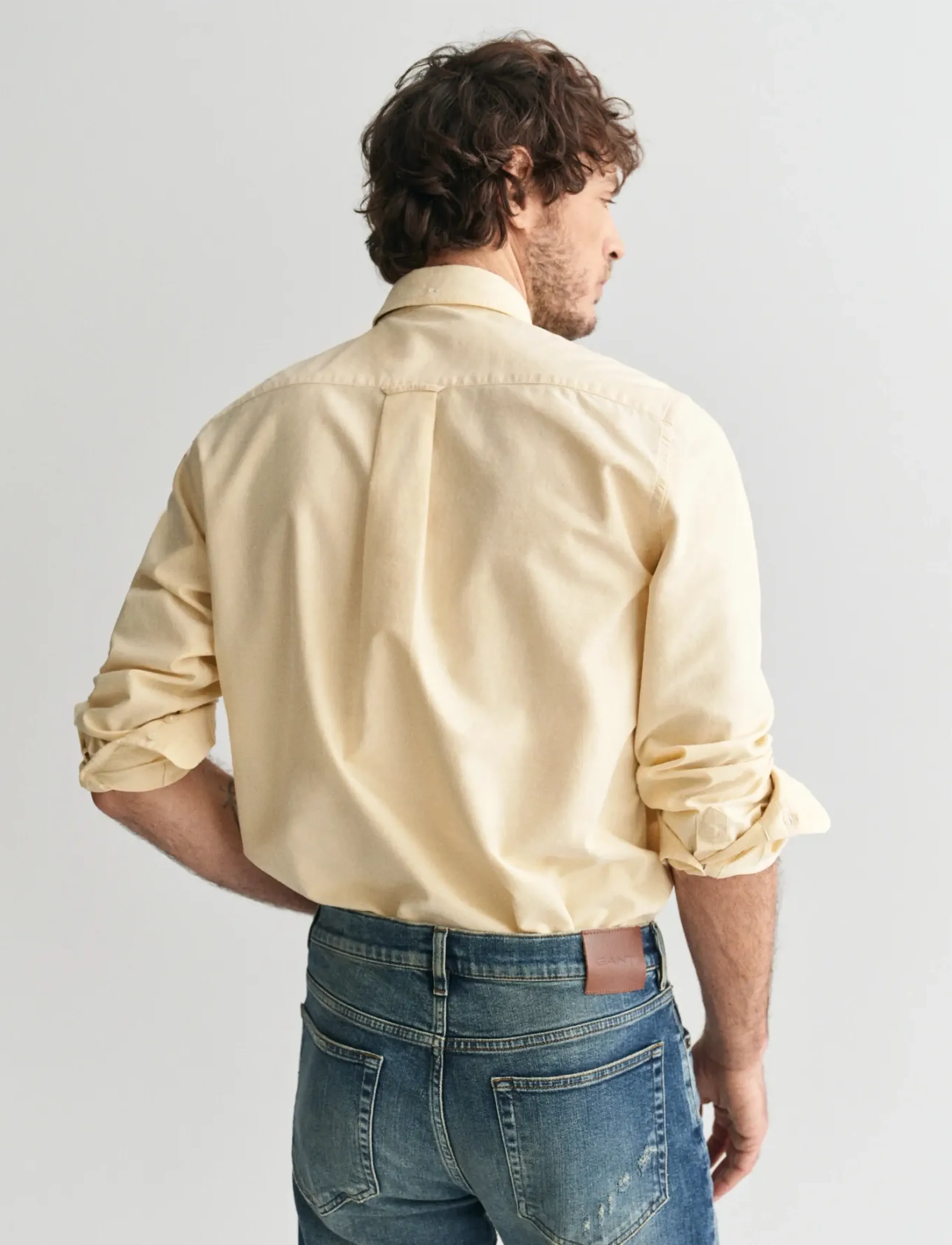 Gant - REG CLASSIC OXFORD SHIRT - oxford skjorter - burnt wheat - 2