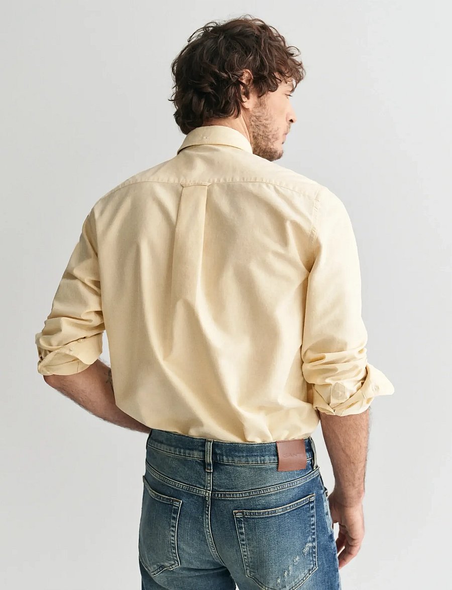 Gant - REG CLASSIC OXFORD SHIRT - oxford skjorter - burnt wheat - 2