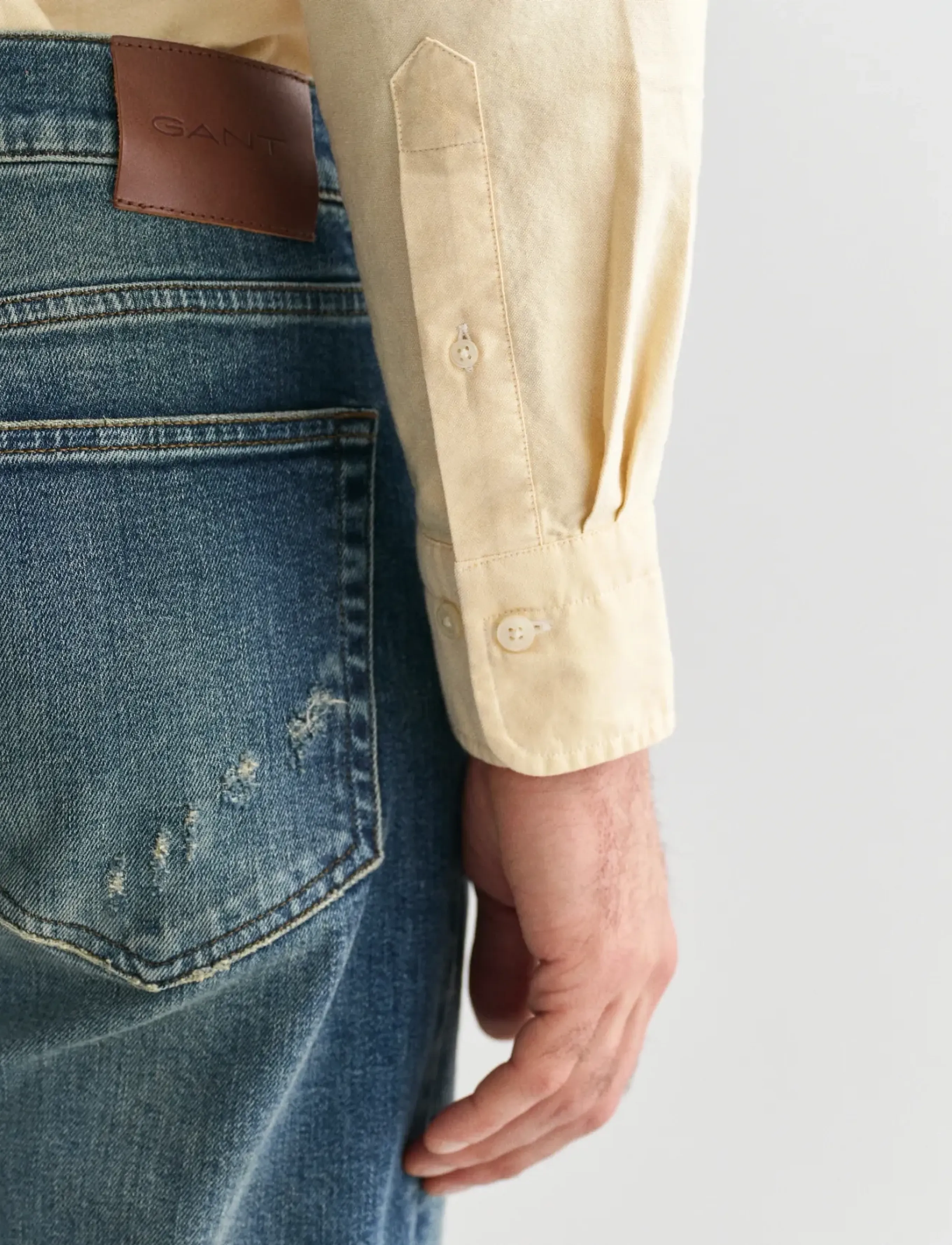 Gant - REG CLASSIC OXFORD SHIRT - oxford skjorter - burnt wheat - 3